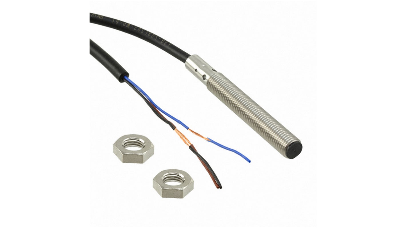 Rs-Online Sensore di prossimità Cilindro filettato Omron M8 rilevamento 2 mm 10 → 30 V c.c