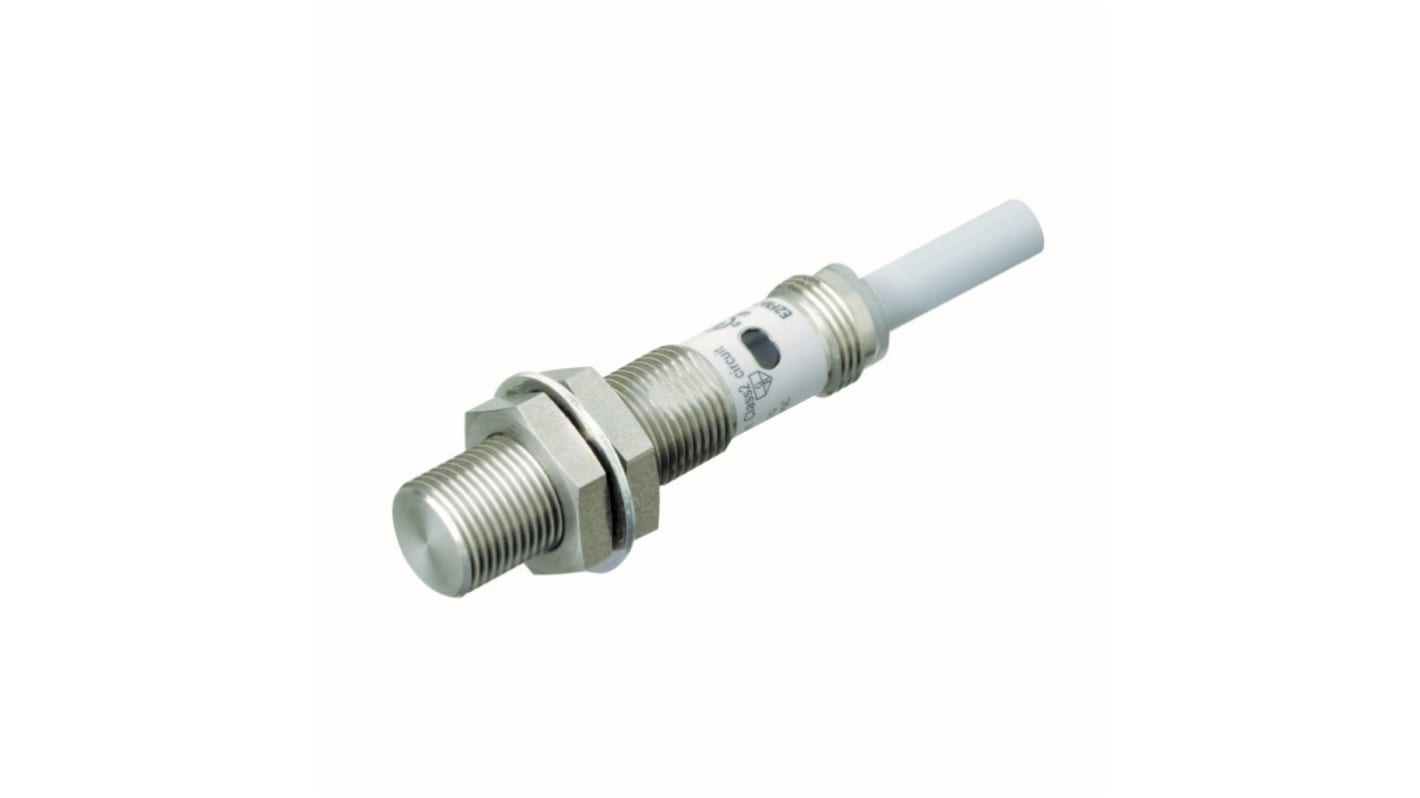 Rs-Online Sensore di prossimità Cilindro filettato Omron M12 rilevamento 2 mm 12 → 24 V c.c