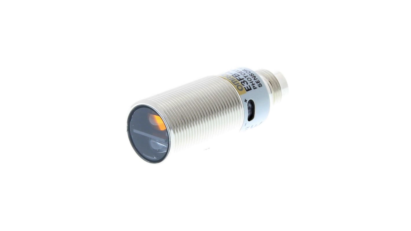 Omron Photoelectric Sensor, 100 mm Detection Range