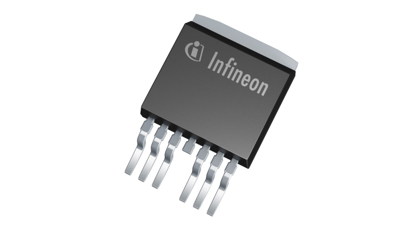 Infineon HEXFET N-Channel MOSFET, 522 A, 40 V, 7-Pin D2PAK AUIRFS8409-7TRL