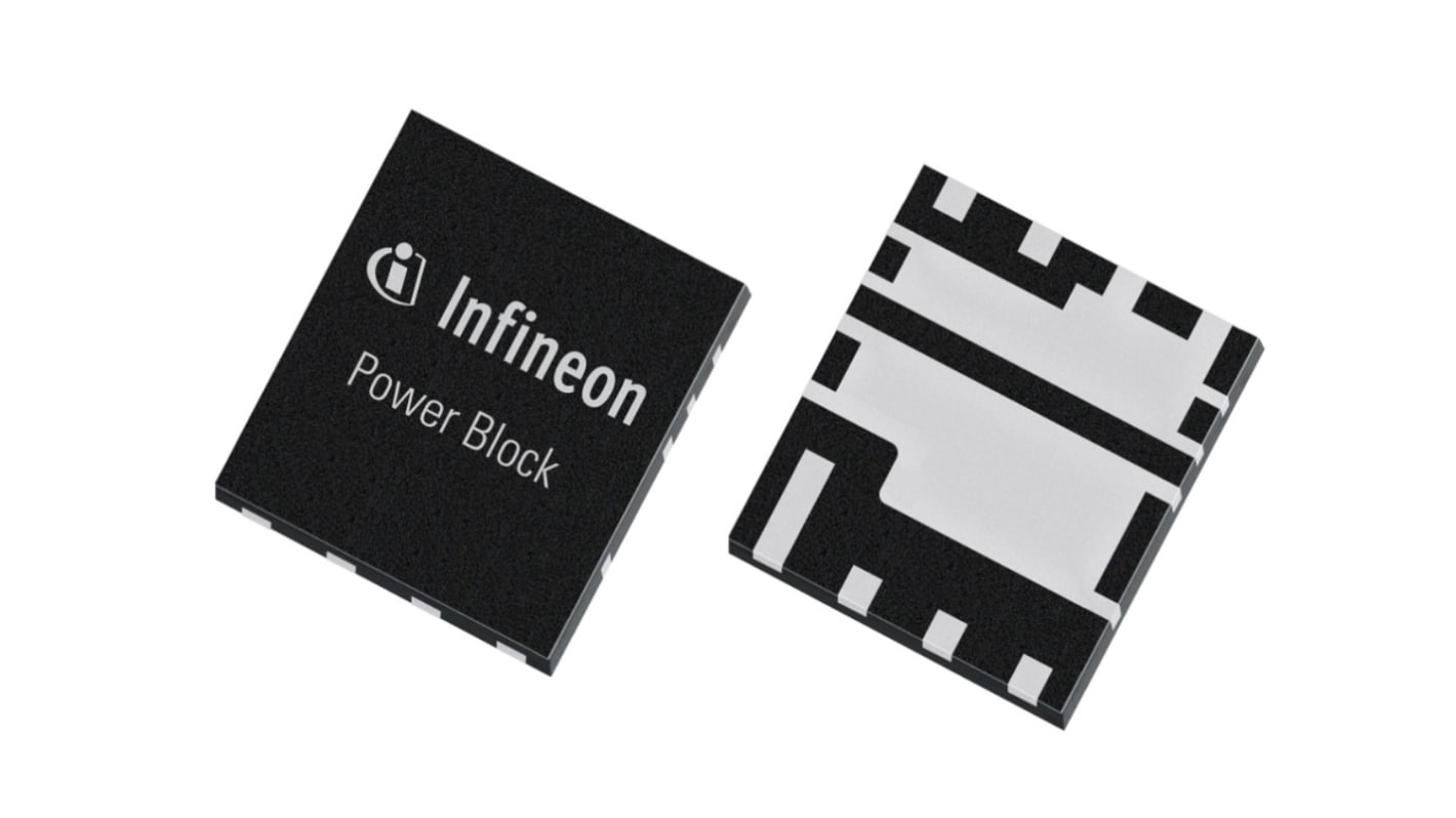 Infineon N沟道增强型MOS管, Vds=25 V, 50 A, TISON-8, 贴片安装, 8引脚, OptiMOS™系列