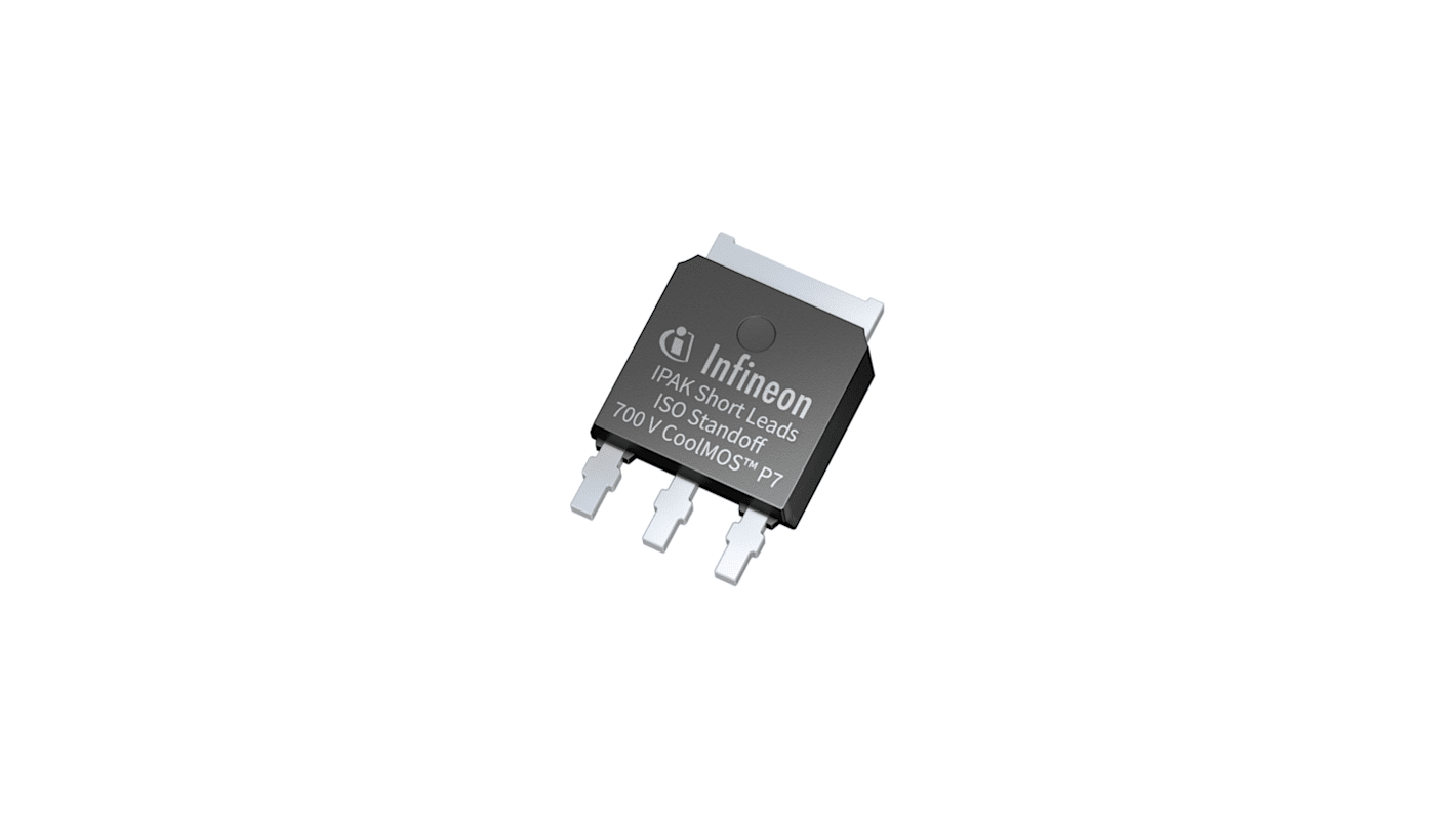Infineon CoolMOS™ P7 N-Channel MOSFET, 6.5 A, 700 V, 3-Pin IPAK IPSA70R750P7SAKMA1