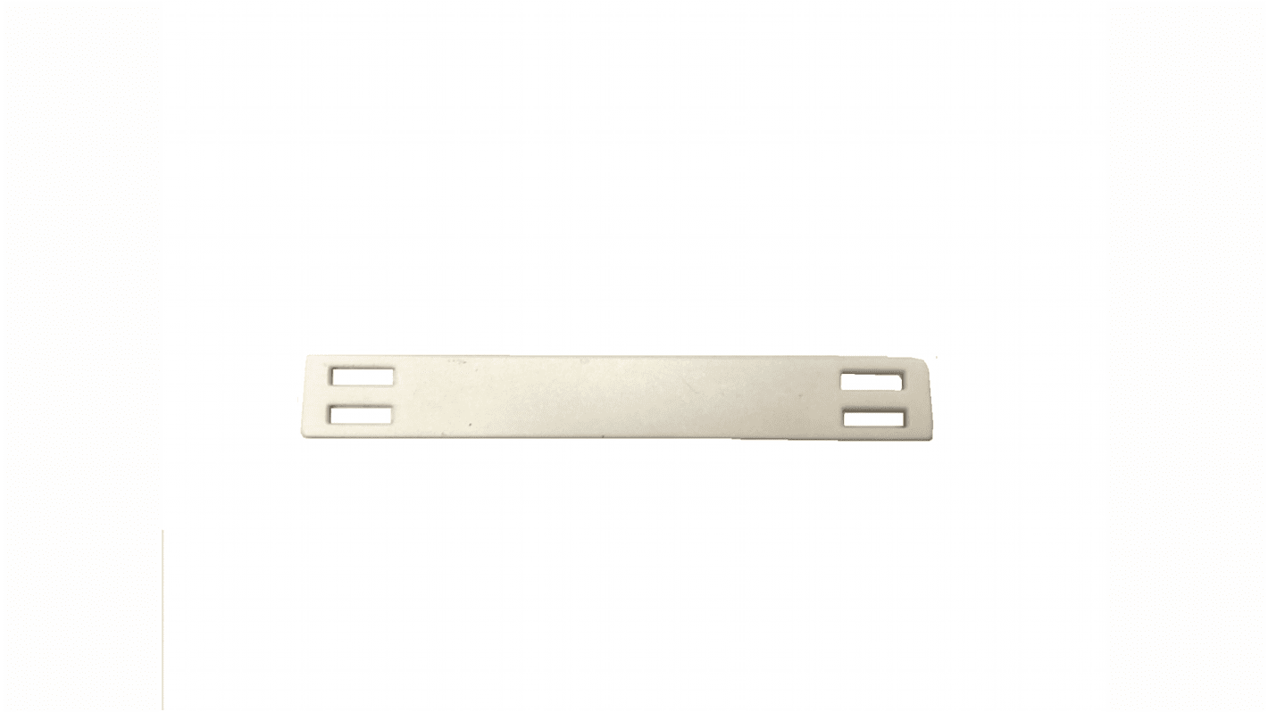 Barrette de marquage RS PRO pour Marqueur de câble de forme ovale, largeur 9mm