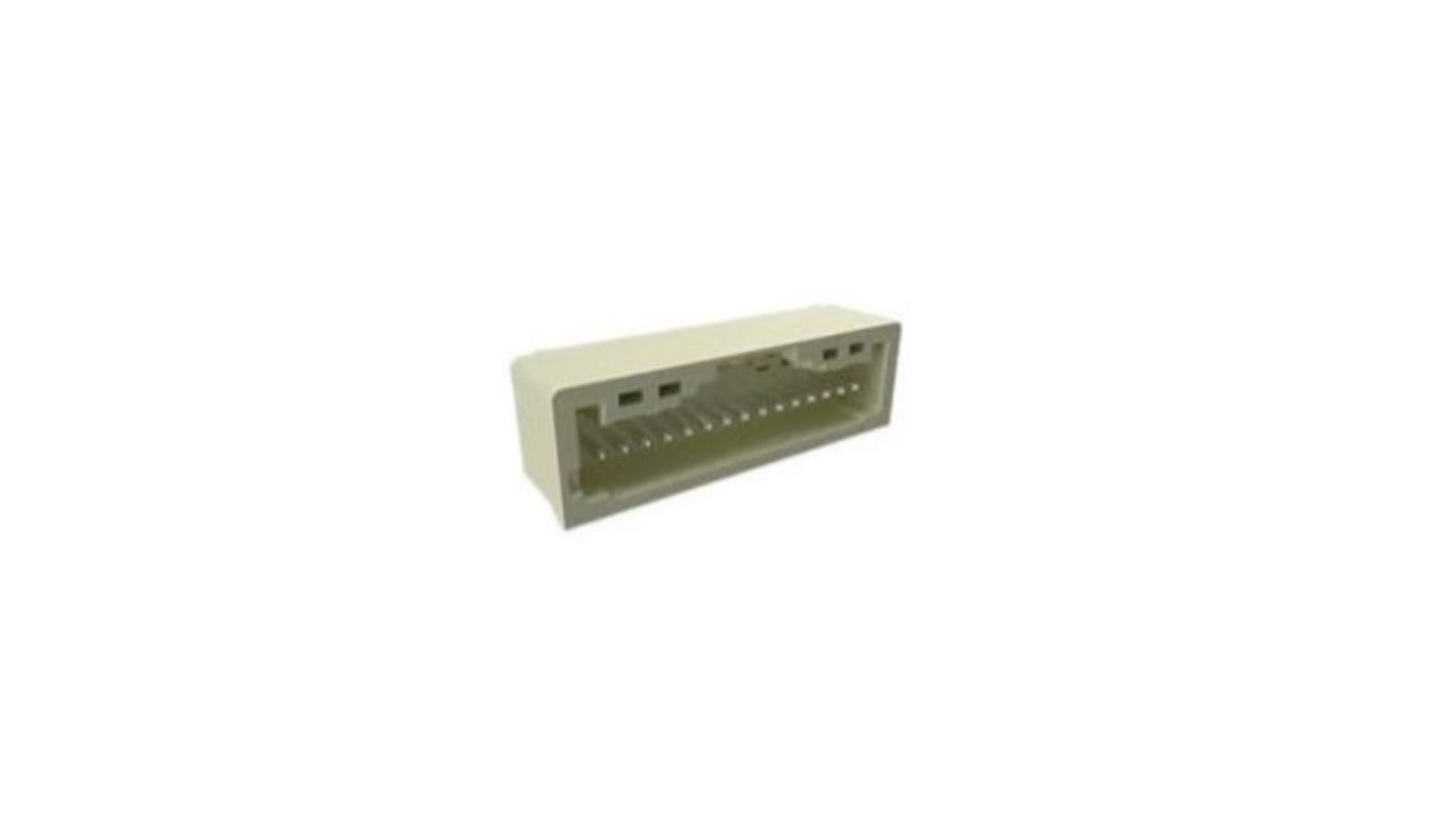 Amphenol Communications Solutions Minitek Series Right Angle Surface Mount PCB Header, 15 Contact(s), 1.5mm Pitch, 2