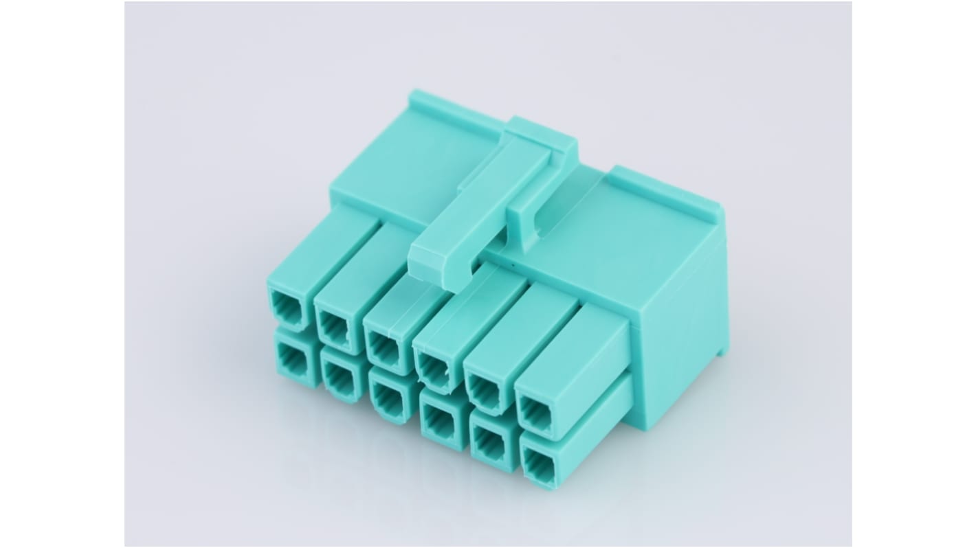 Molex, 46992 Receptacle Connector Housing, 4.2mm Pitch, 8 Way, 2 Row