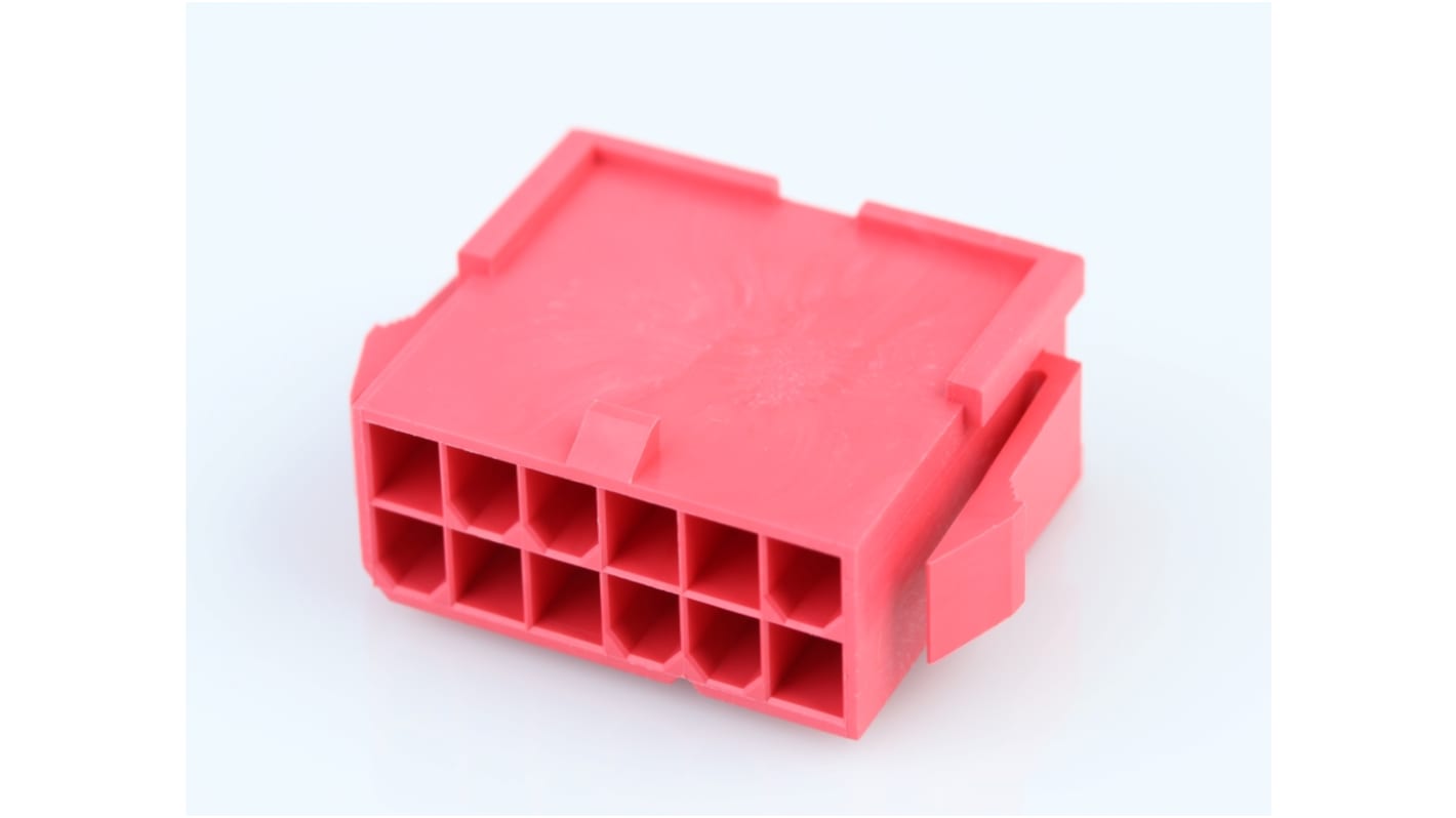 Molex, 46993 Plug Connector Housing, 4.2mm Pitch, 10 Way, 2 Row