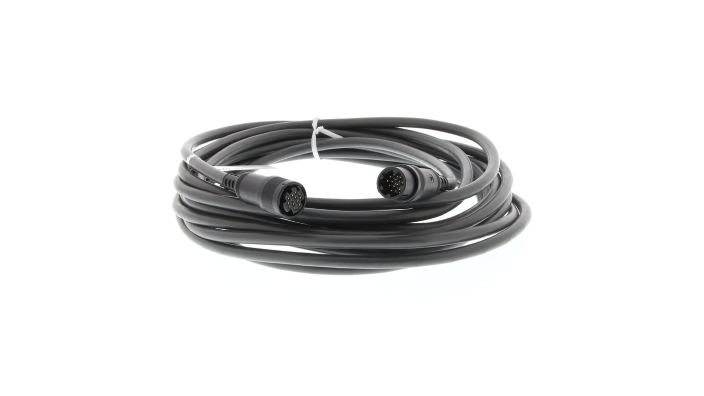 Omron Cable for Use with E6F encoders, 10m Length, 1-Phase, 12 Vdc