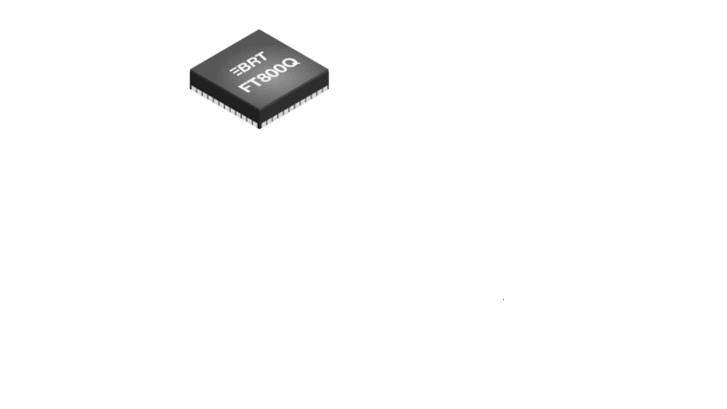 Grafikus vezérlő FT800Q-T, 48-tüskés, VQFN