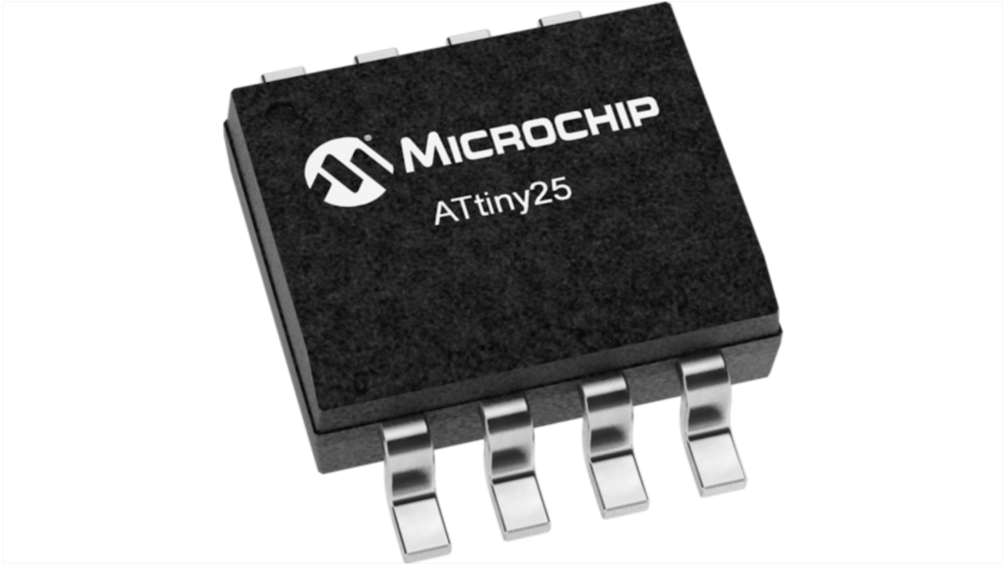 Microchip Mikrocontroller ATtiny25 AVR 8bit SMD SOIJ 8-Pin 20MHz