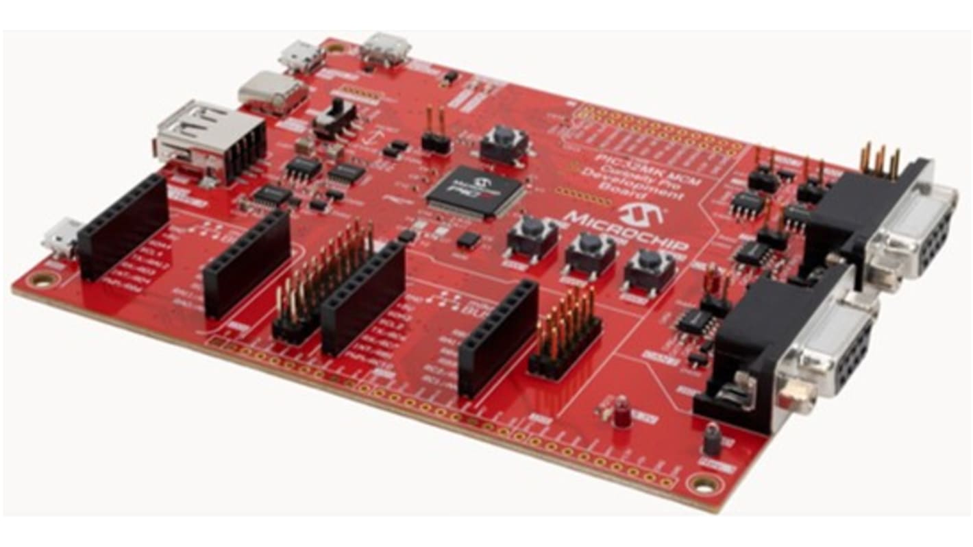 Microchip PIC32MK MCM Curiosity Pro Dual-USB development kit Microcontroller Development Board EV31E34A