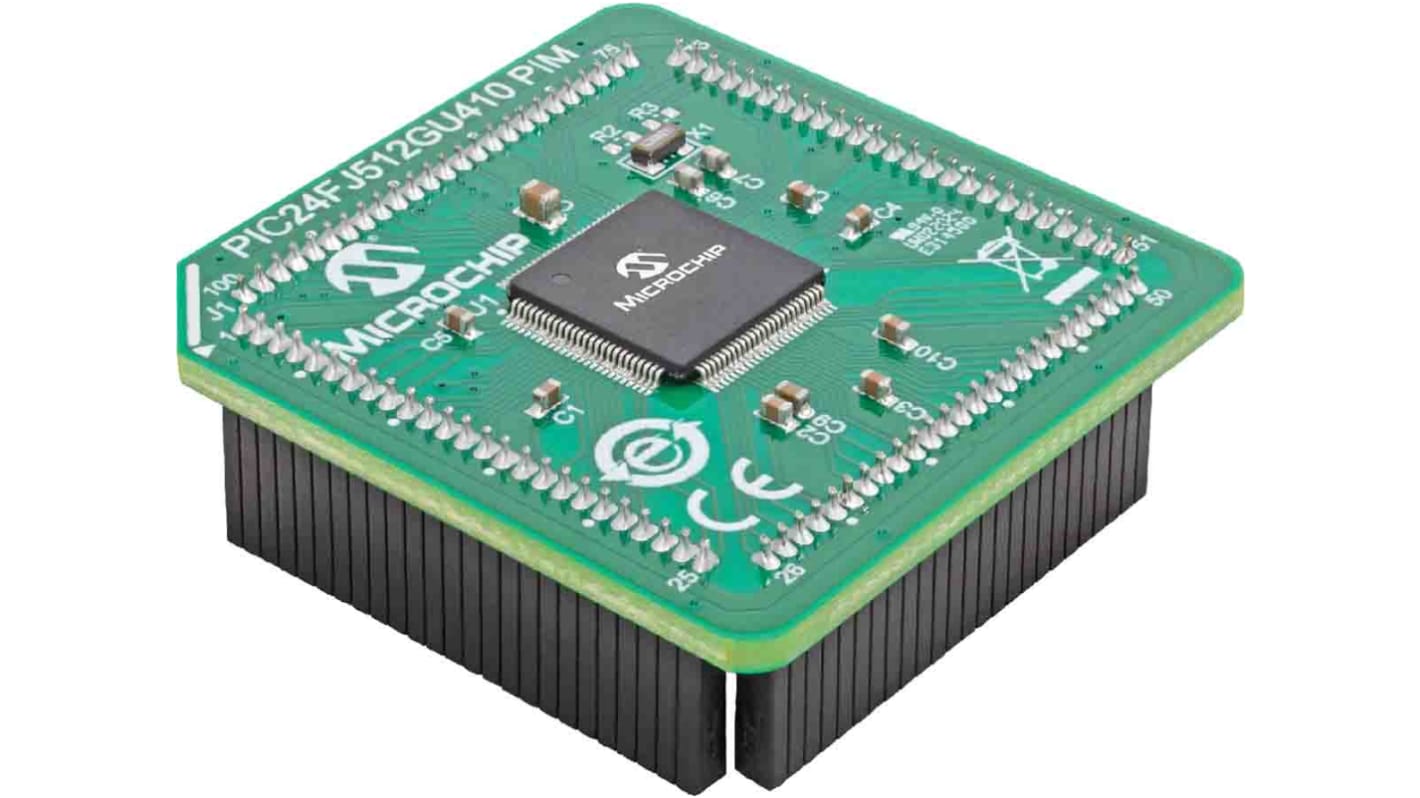Microchip PIC24单片机开发板, PIC24FJ128GL306 General Purpose Plug-in Module