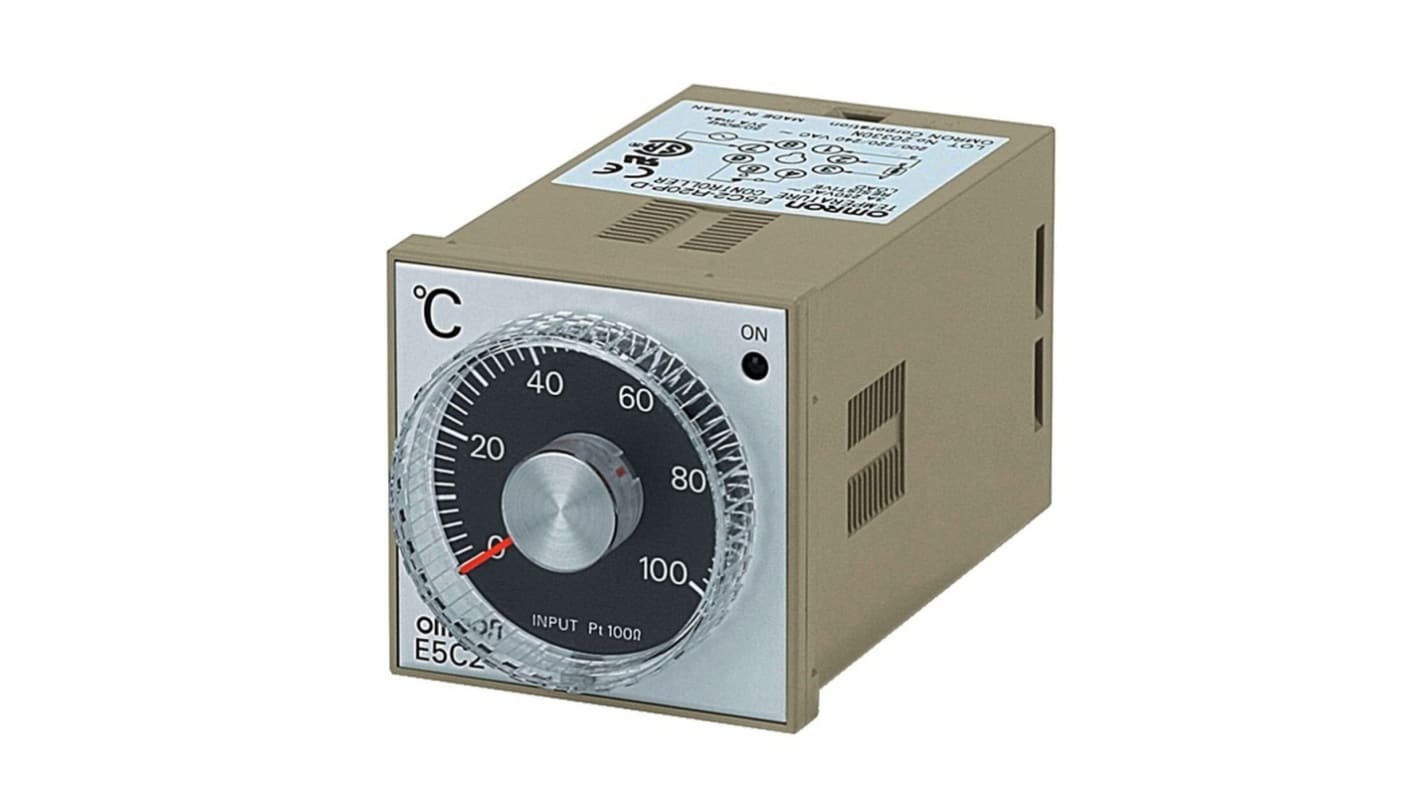 Rs-Online Termoregolatori PID Omron E5C2 100 → 240 V c.a. 48 x 48mm 4 uscite Relè