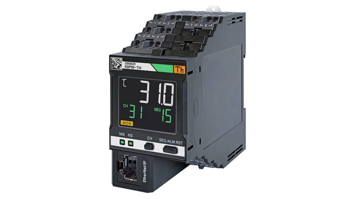 Omron Production Monitoring System K6PM Temperature Ethernet, Others -10 → +55