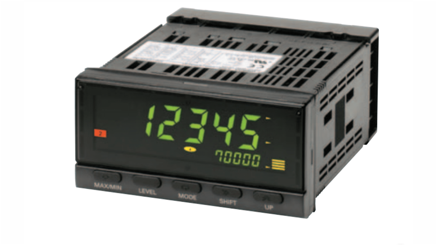 Rs-Online Misuratore digitale multifunzione da pannello Omron 55Hz display Display LCD negativo (LED retroilluminato) Display