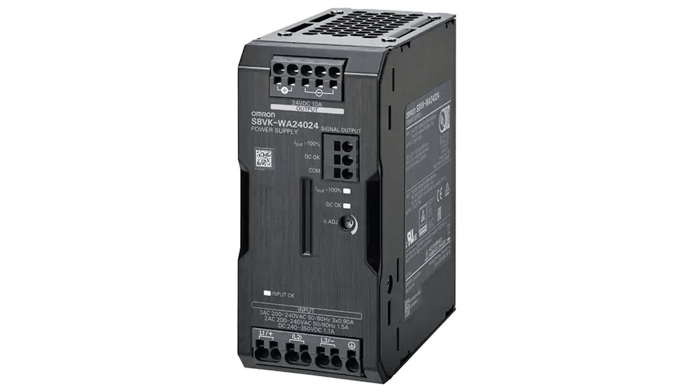 S8VK-WA24024 | オムロン S8VK-W DINレール取付け用スイッチング S8VK-WA24024 | オムロン S8VK-W DINレール取付け用スイッチング
