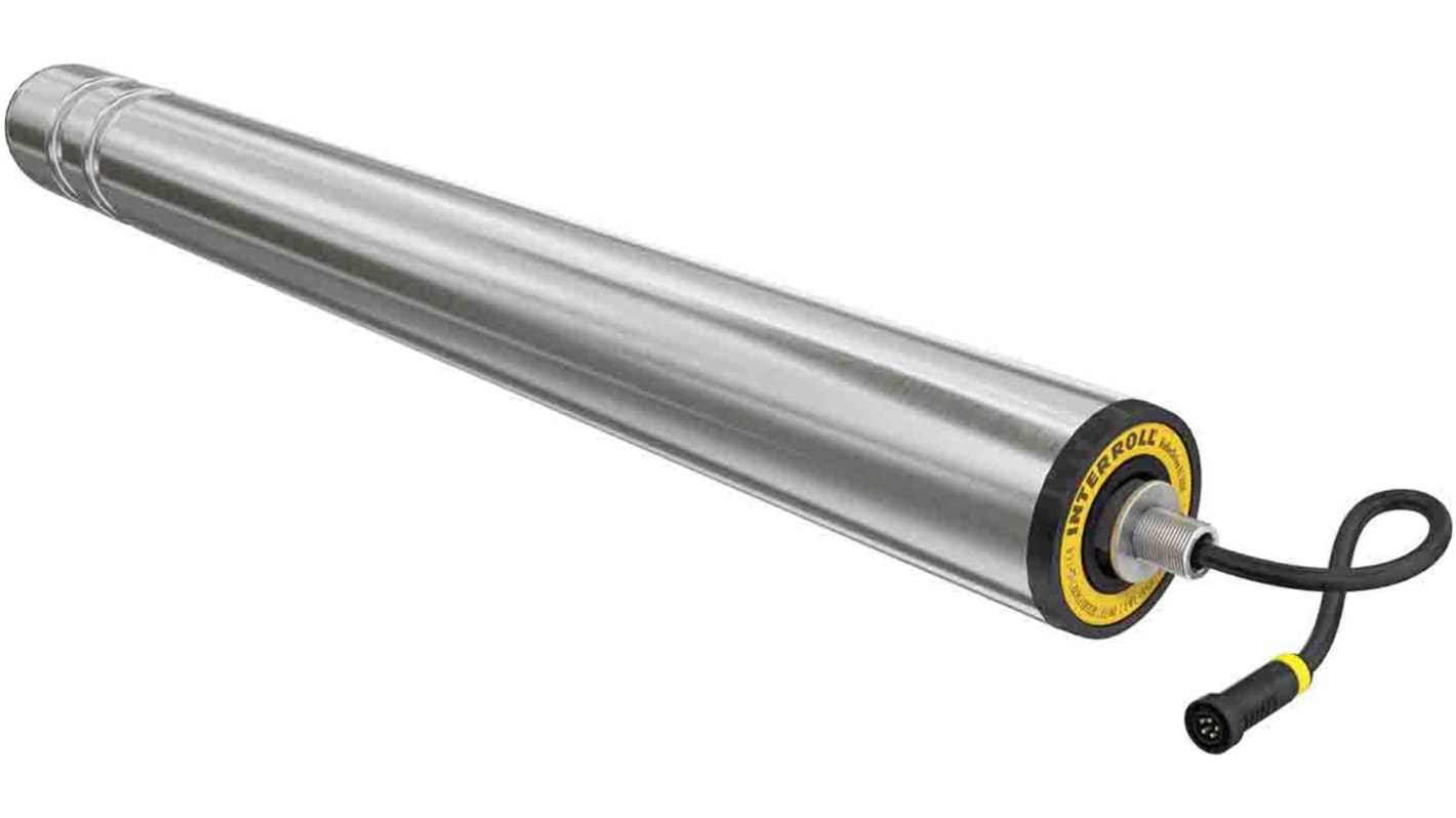 Accionador de Rodillo Interroll, M8 Female, M12 Male, diám. 50mm, long. 454mm