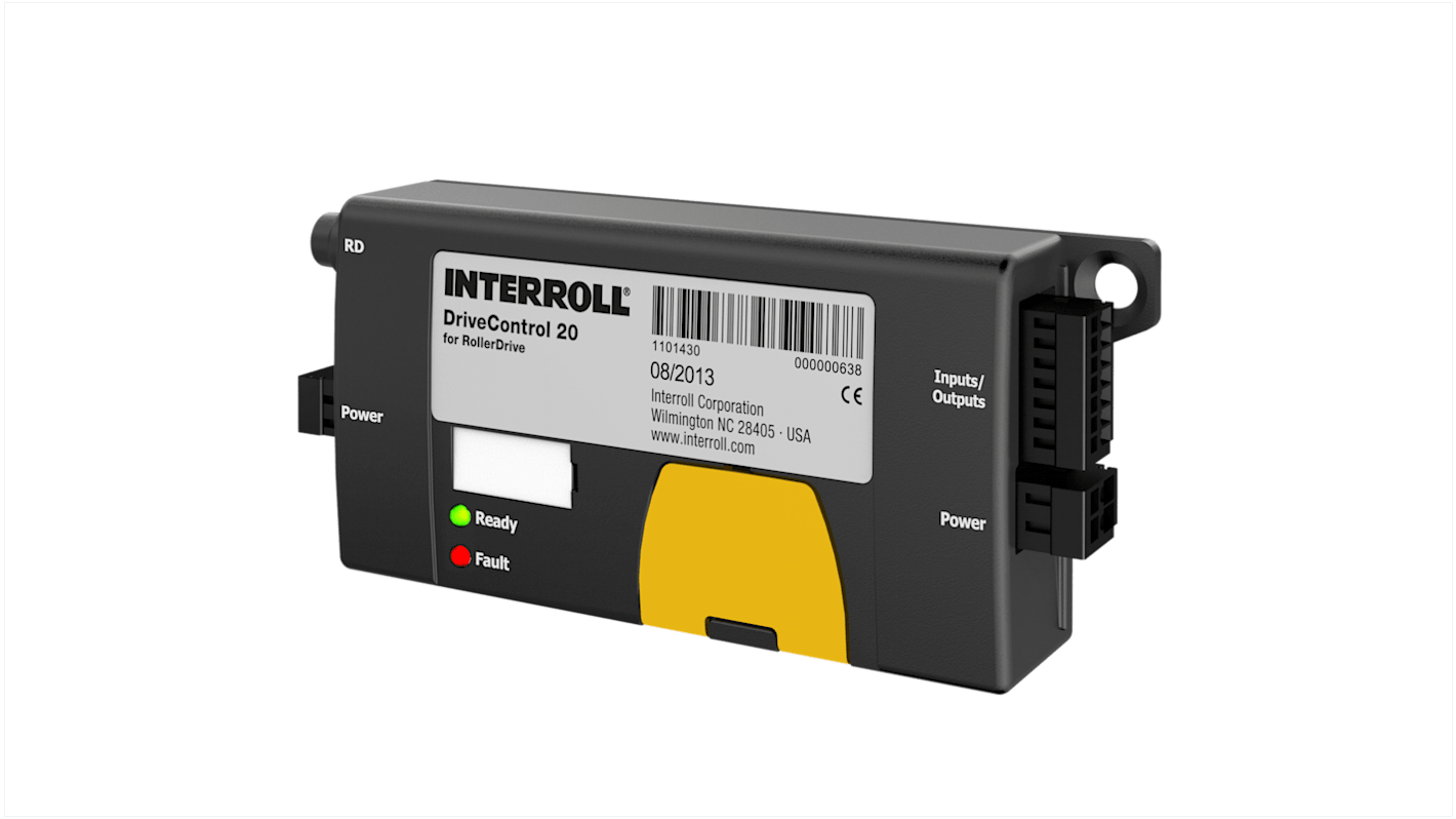Interroll Conveyor Belt Control Unit, 130mm Length x 55mm Width x 24mm Height