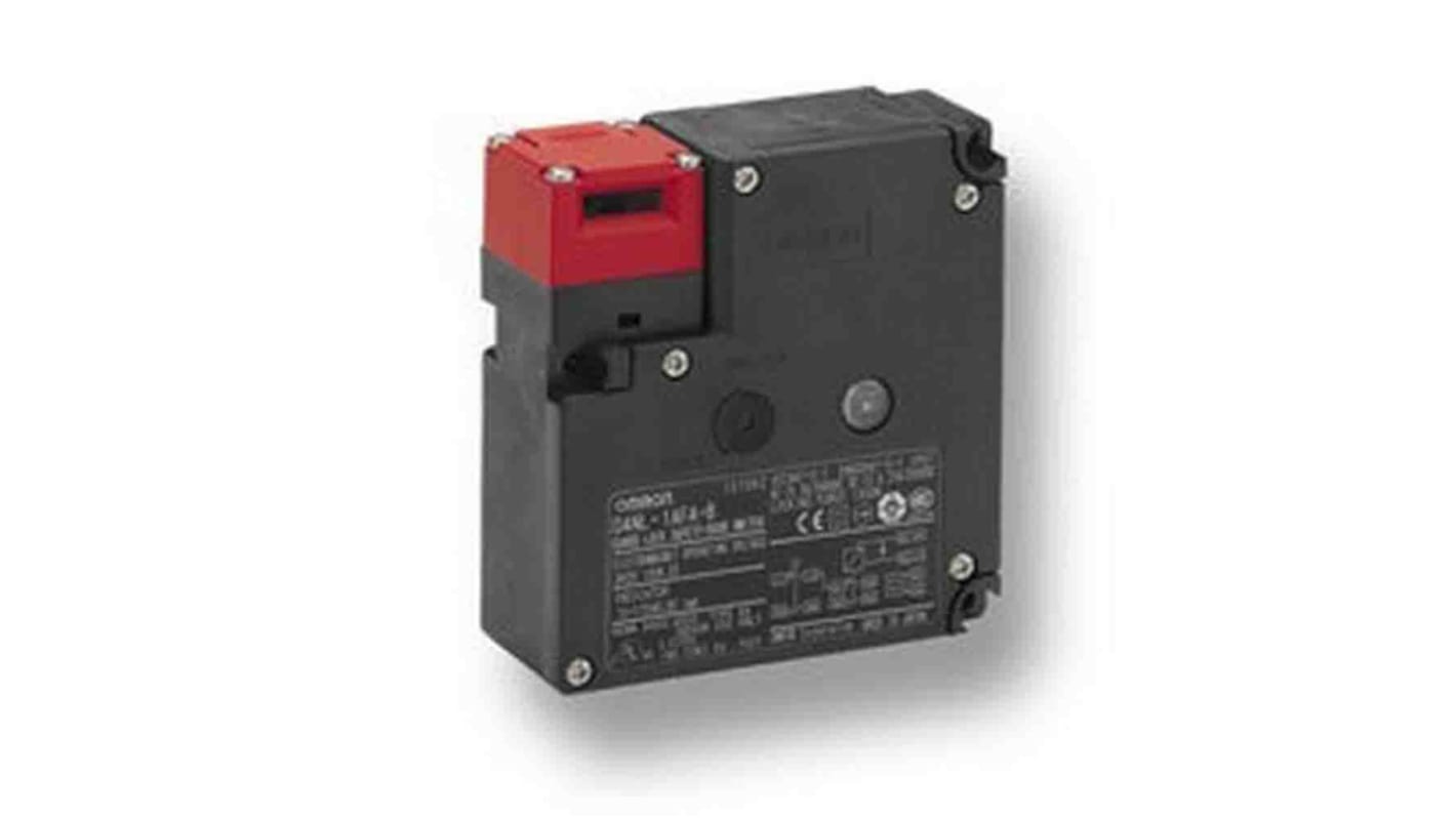 Omron D4NL Series Safety Switch, Power to Unlock, 24V dc, 1NC/1NO + 1NC/1NO