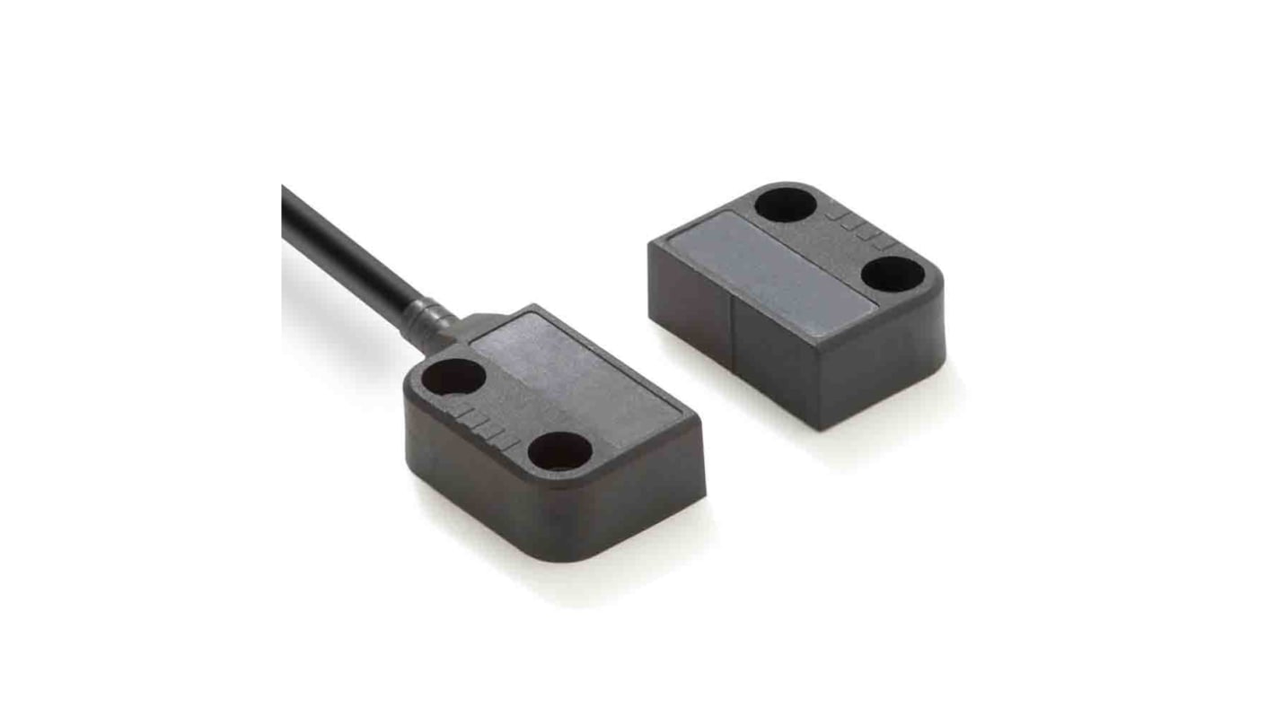 Omron F3S-TGR-N_R 2m Kabel Berührungsloser Sicherheitsschalter aus Kunststoff 24V dc, 2 Öffner, Magnet