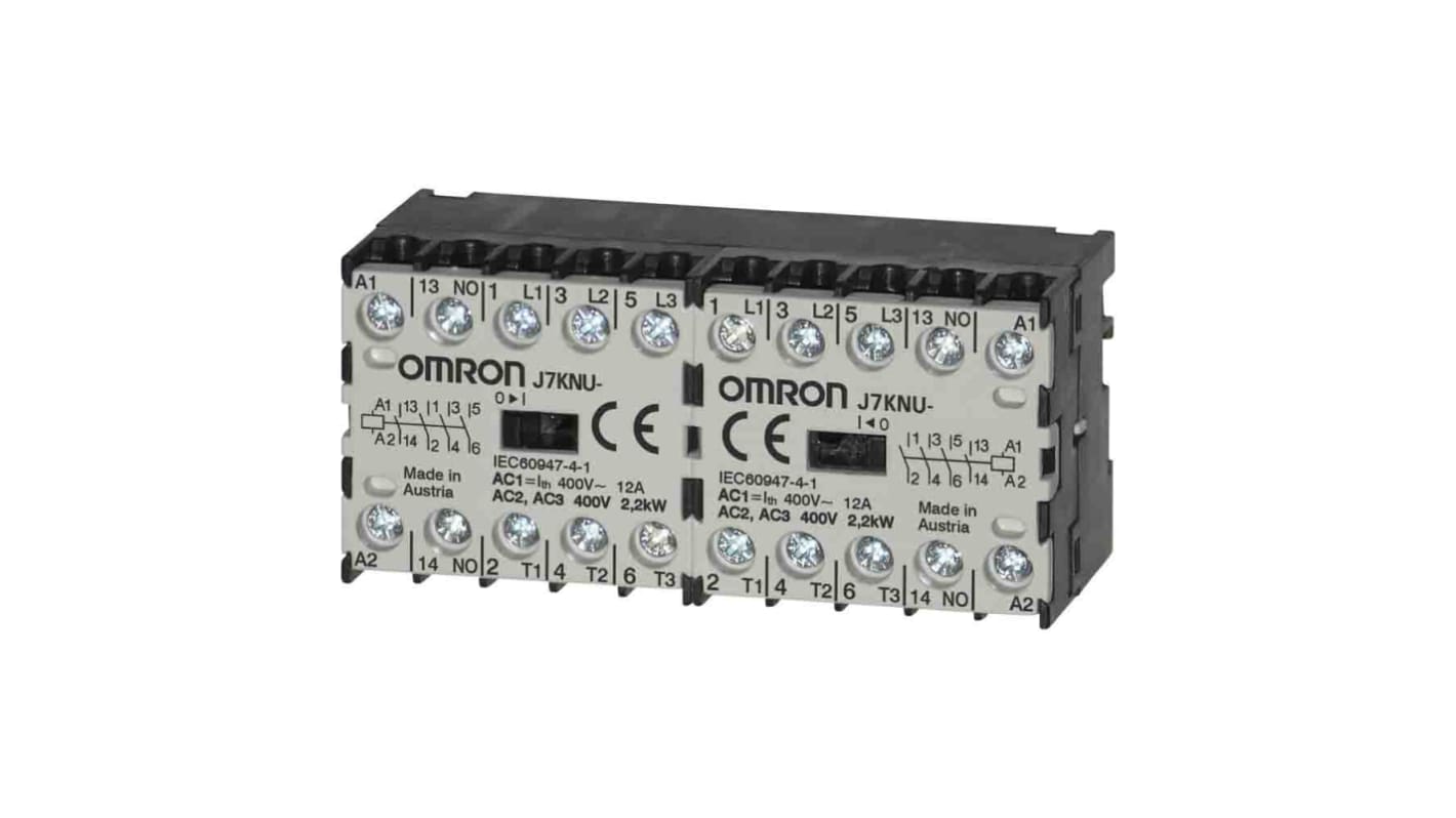 Stycznik 60 VDC Omron styki: 4 3 A 4NO J7KNU-AR-40 60D
