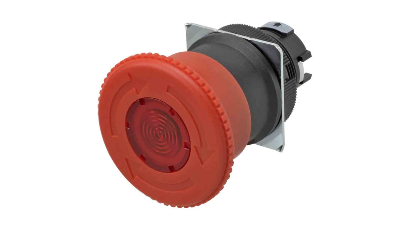 Omron, Twist Release, Emergency Stop Push Button Head