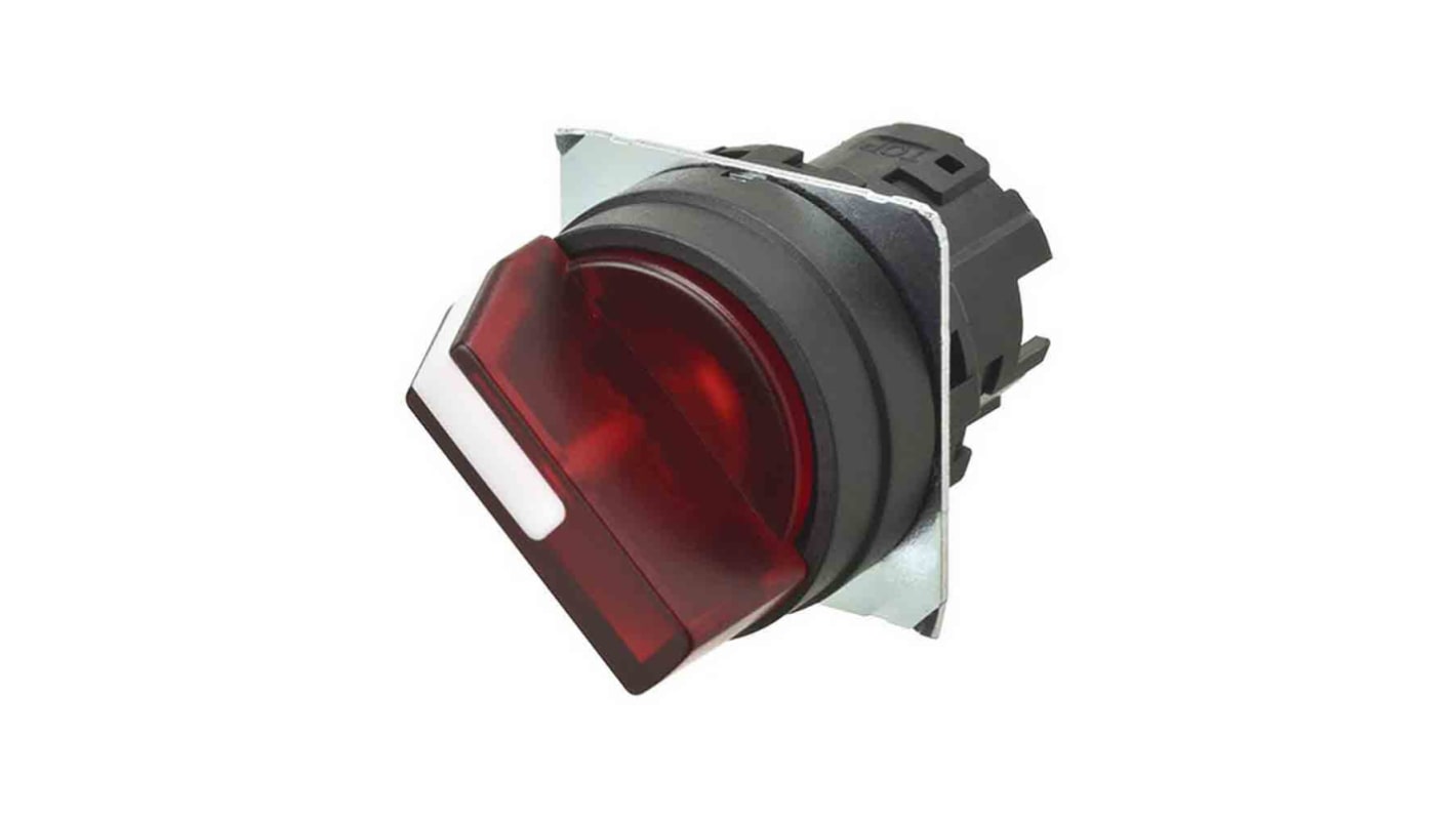 Omron A22NW Series 2 Position Selector Switch Head, 22mm Cutout