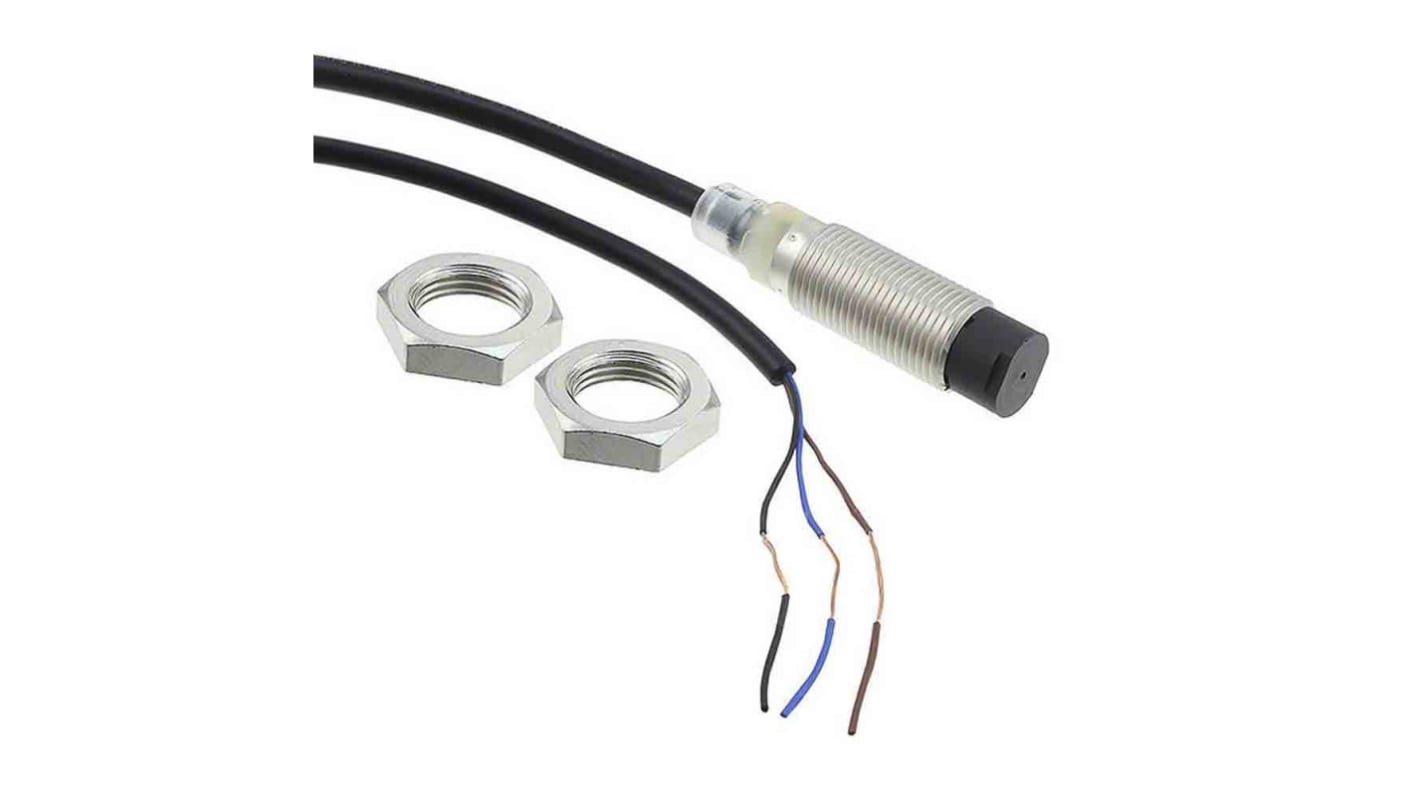 Rs-Online Sensore di prossimità Cilindro filettato Omron M12 rilevamento 8 mm 10 → 30 V CC