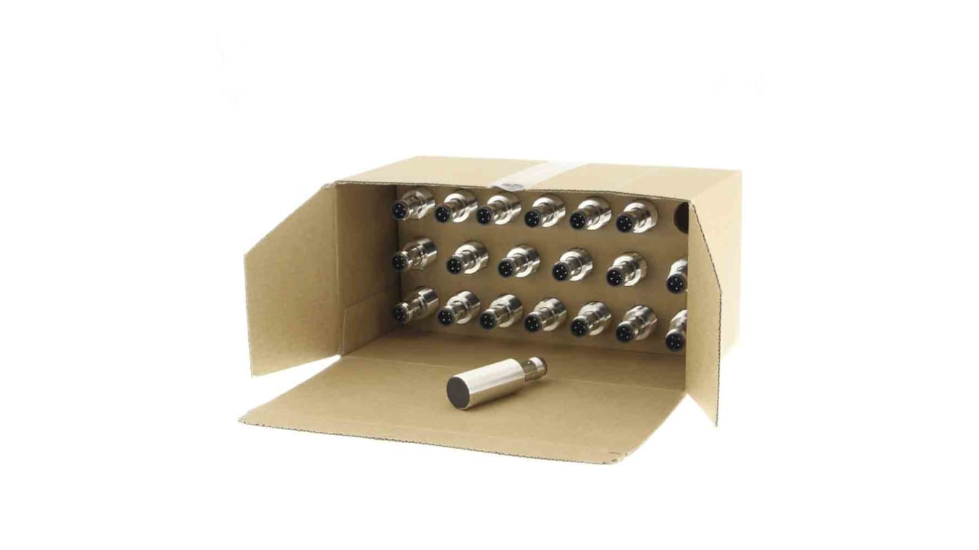 Rs-Online Sensore di prossimità Cilindro filettato Omron M18 rilevamento 8 mm 10 → 30 V CC