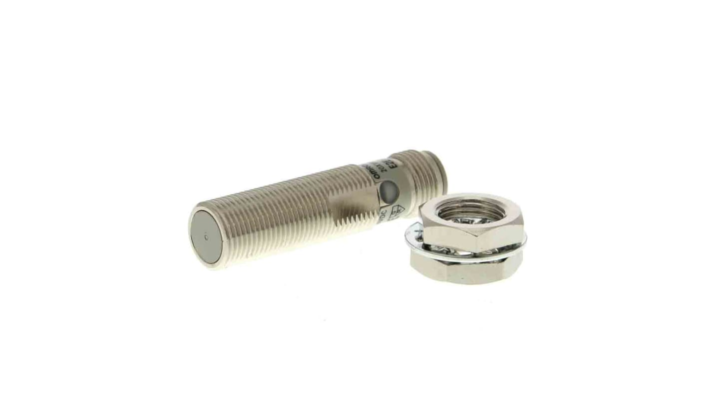 Omron 电感式接近开关, 螺纹管主体, M12, 可检测3 mm, 嵌入式安装, IP67, 37.8mm, E2E系列