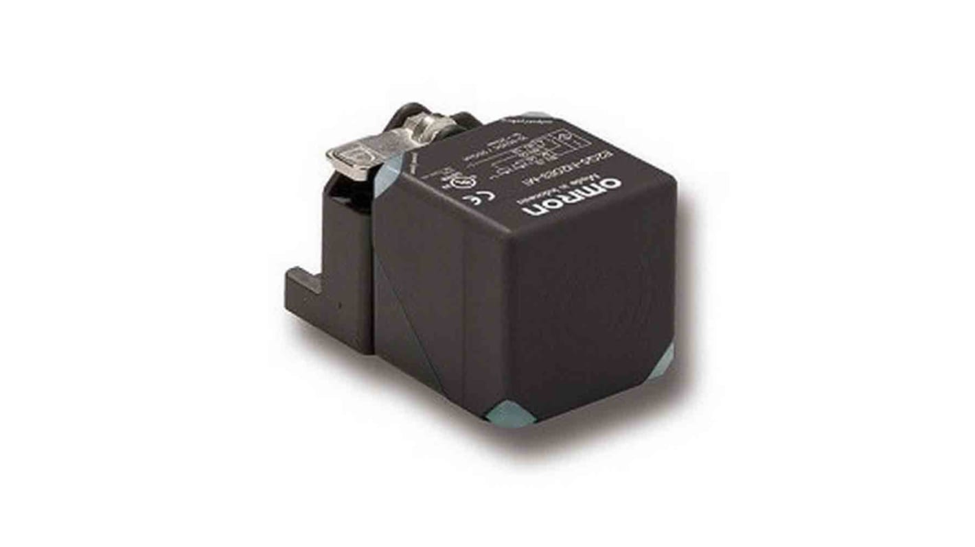 Omron Inductive Block-Style Proximity Sensor, 20 mm Detection, NPN Output, IP67, IP69K