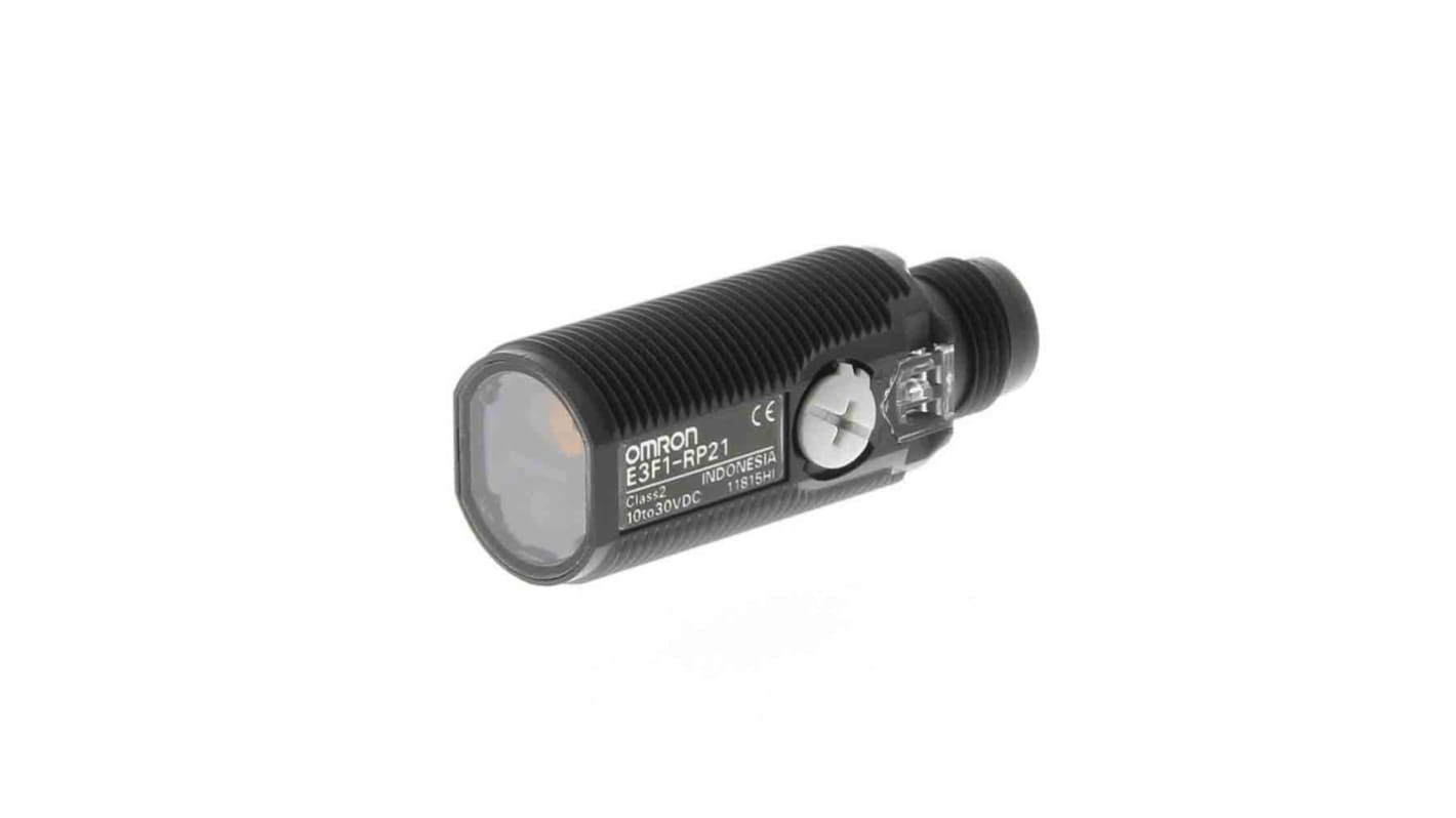 Rs-Online Sensore fotoelettrico Cilindrico Omron a retroriflessione rilevamento 3 m uscita NPN
