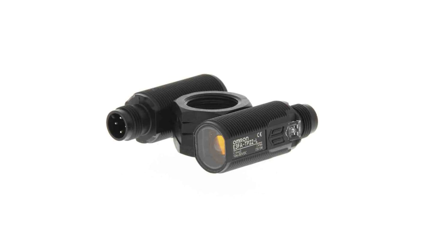 Rs-Online Sensore fotoelettrico Cilindrico Omron a fascio diretto rilevamento 15 m uscita PNP