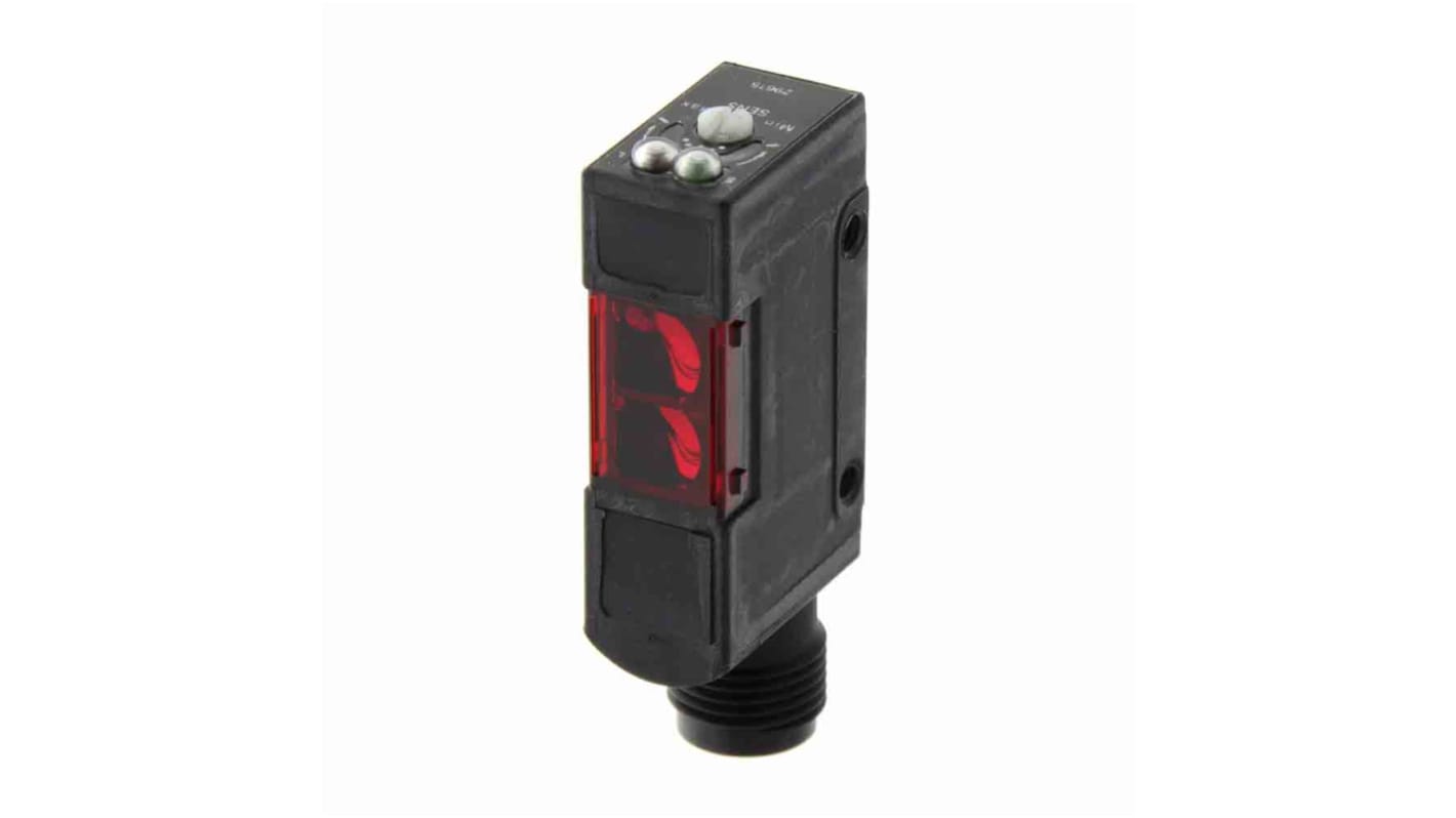 Rs-Online Sensore fotoelettrico Rettangolare Omron a retroriflessione rilevamento 100 mm → 300 mm uscita NPN