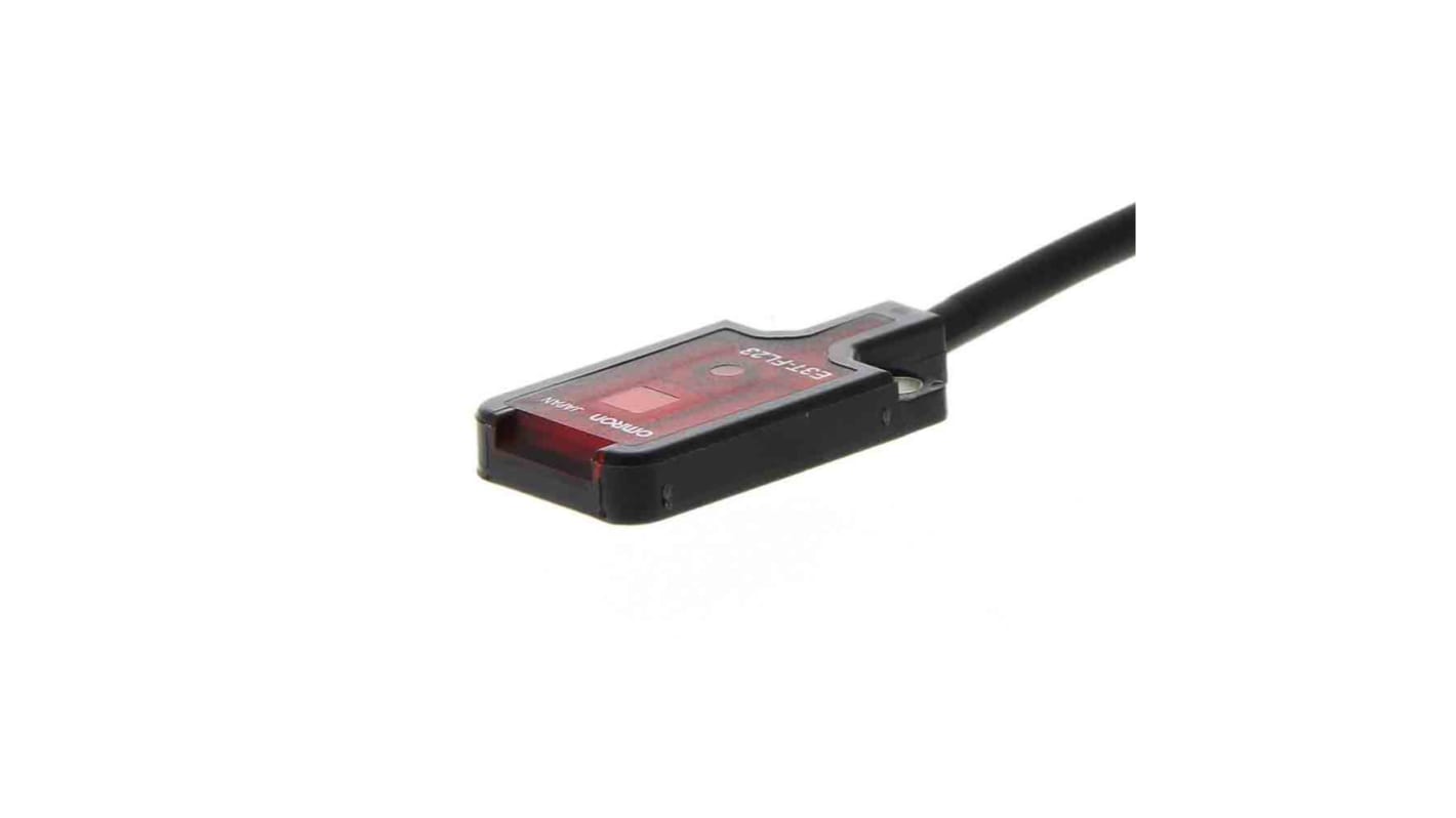 Rs-Online Sensore fotoelettrico Rettangolare Omron a soppressione di sfondo rilevamento 1 mm → 30 mm uscita PNP