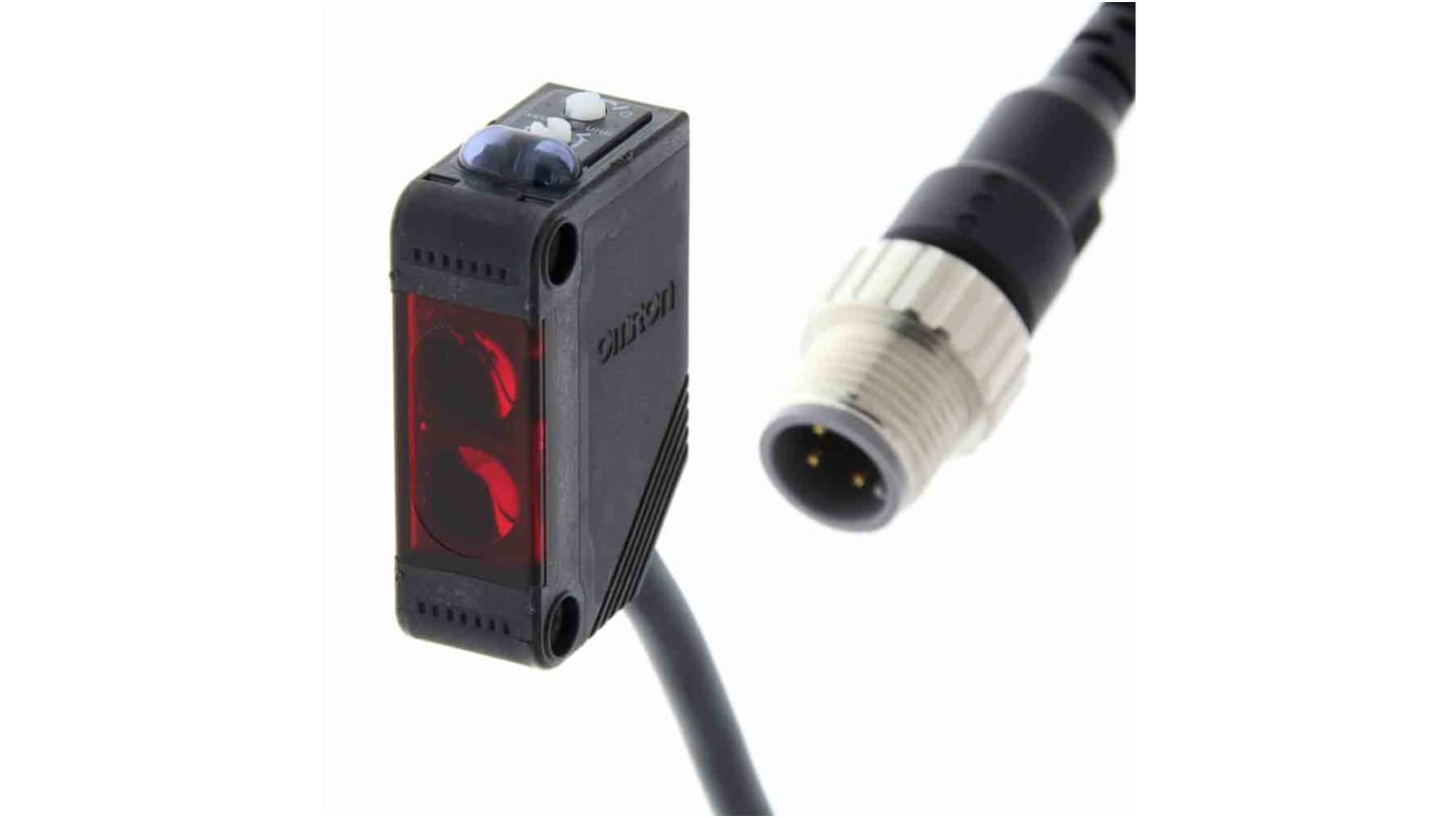Rs-Online Sensore fotoelettrico Rettangolare Omron a retroriflessione rilevamento 100 mm uscita PNP