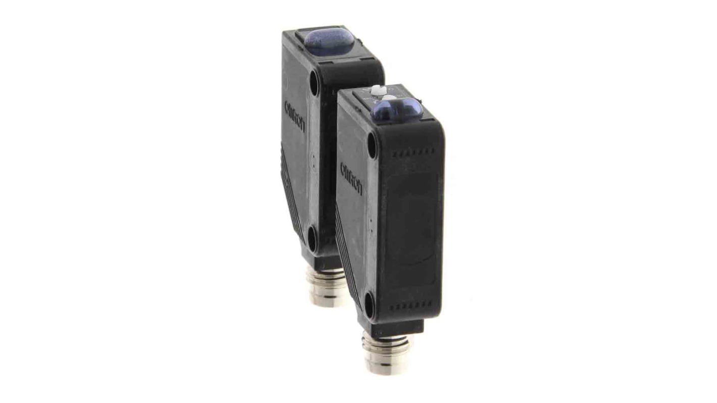 Omron Through Beam Photoelectric Sensor, Block Sensor, 30 m Detection Range