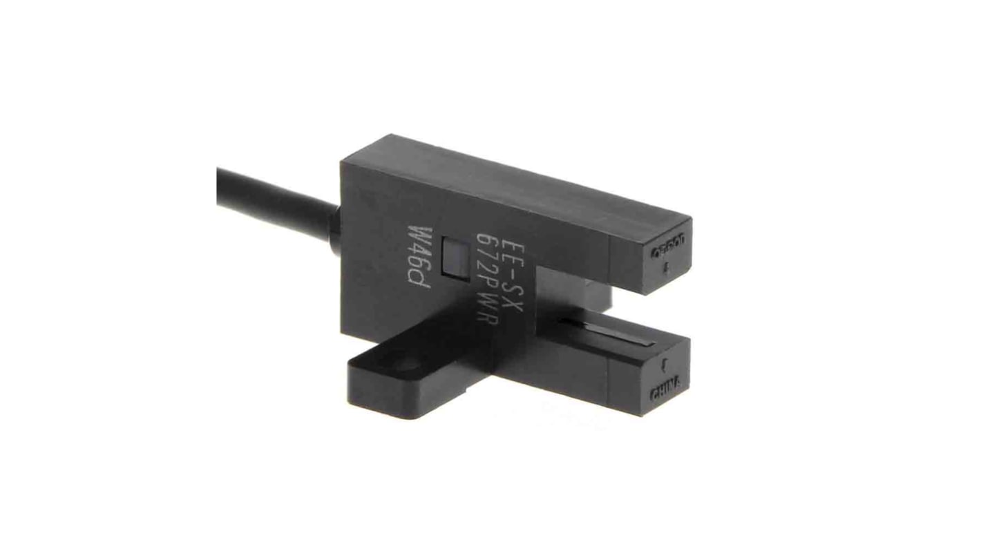 Omron Through Beam Photoelectric Sensor, 5 mm Detection Range