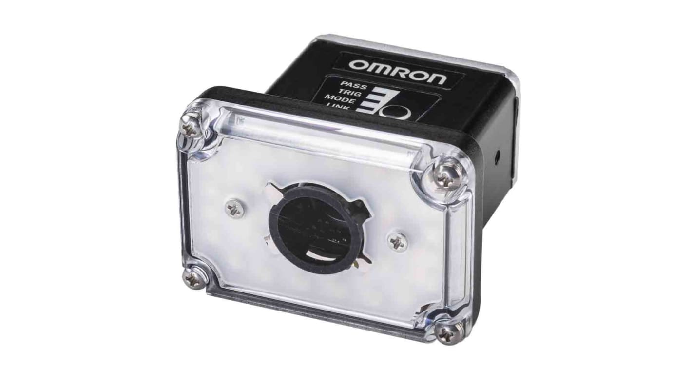 Omron CMOS单色视觉传感器, 白色 LED光源, 1.2 百万像素, 50 → 300 mm
