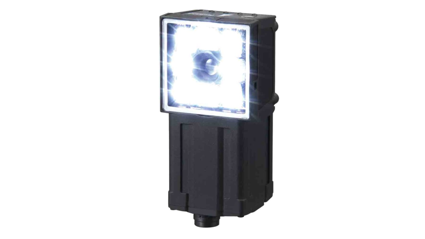 Omron Visuel sensor, Lyskilde: Hvidt lys, Scanne-farve: Farve, 21,6 → 26,4 V., 2,4 A