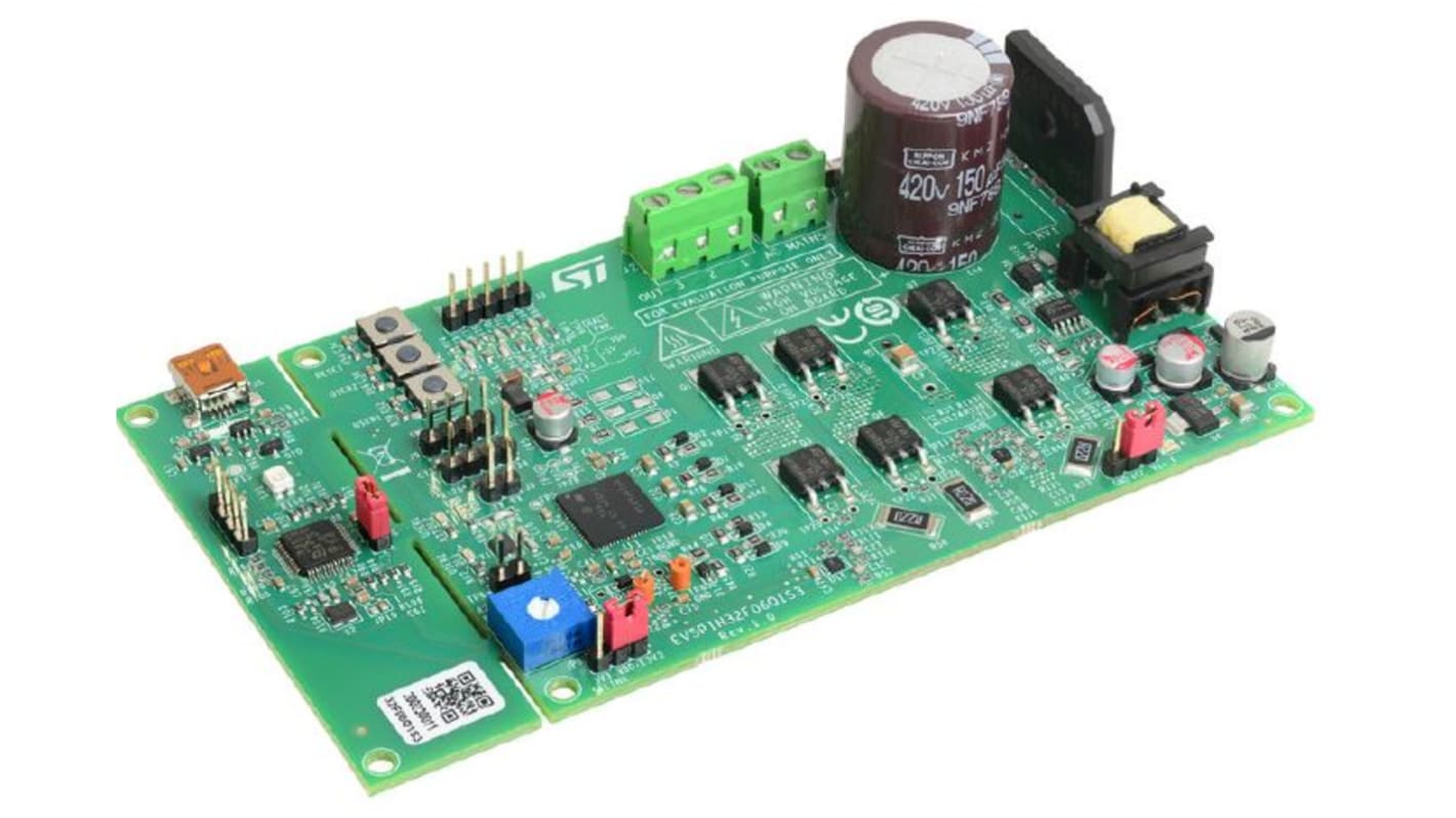 STマイクロ,  デモボード, デモンストレーションボード, 3相インバータ, STGD6M65DF2 用, EVSPIN32F06Q1S3