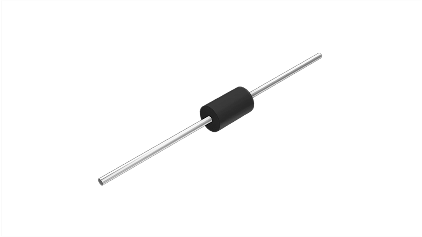 Diodo per impieghi generici HY Electronic Corp, Su foro, 3A, 1000V, DO-27, Singolo, 2 Pin