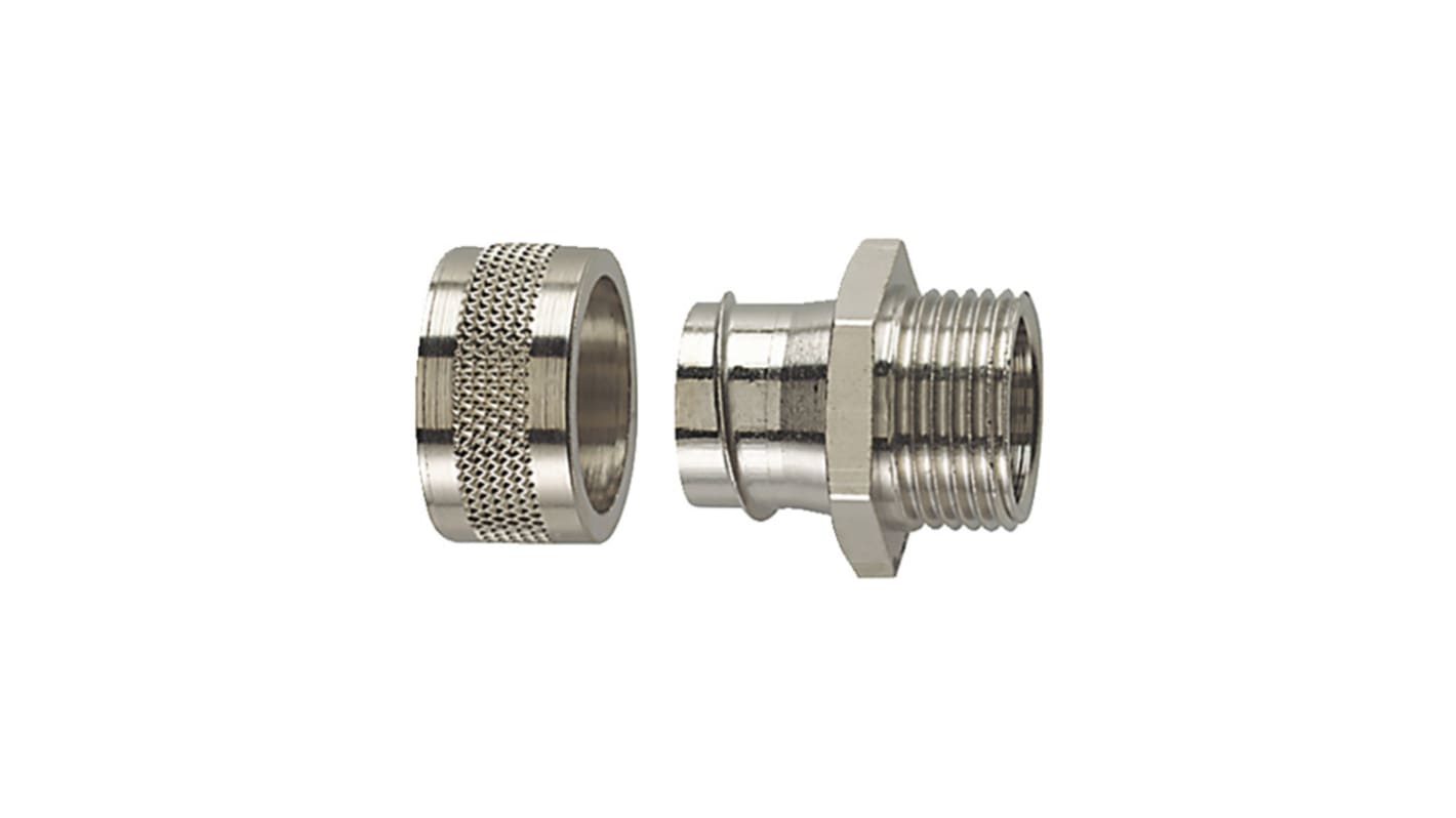 Raccordo portacavi HellermannTyton 166-31008 PCS50-FM-M50-NPB-ML HelaGuard, filetto M50, 50mm