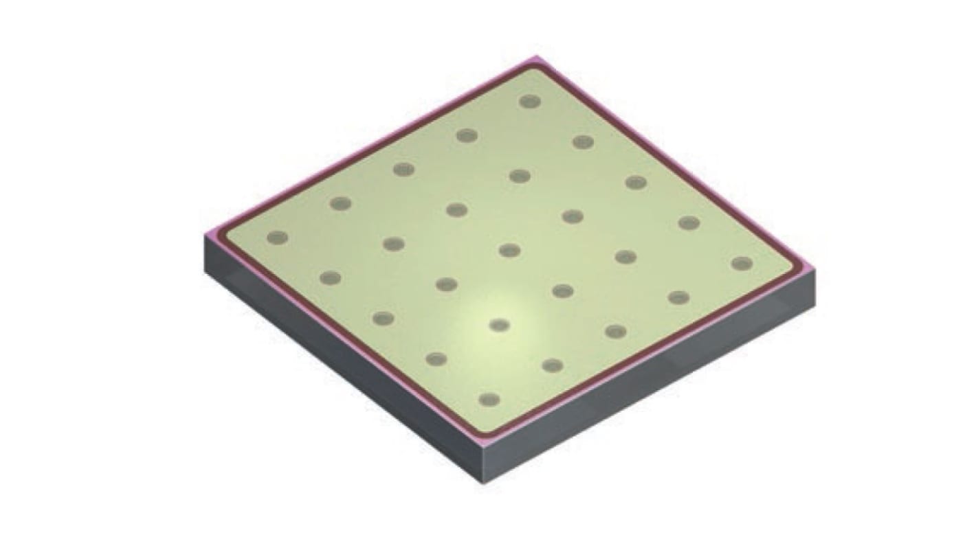 LED haute puissance Vert, CMS, 1010, 2,8 V