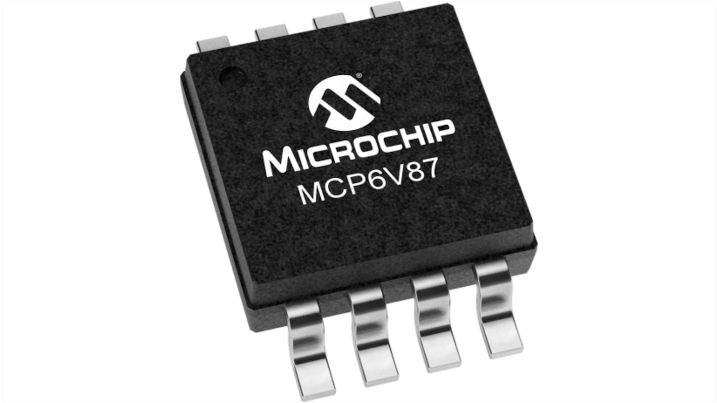 Amplificador operacional MCP6V87-E/MS, 2,2 → 5,5 V 5MHZ MSOP, 8 pines