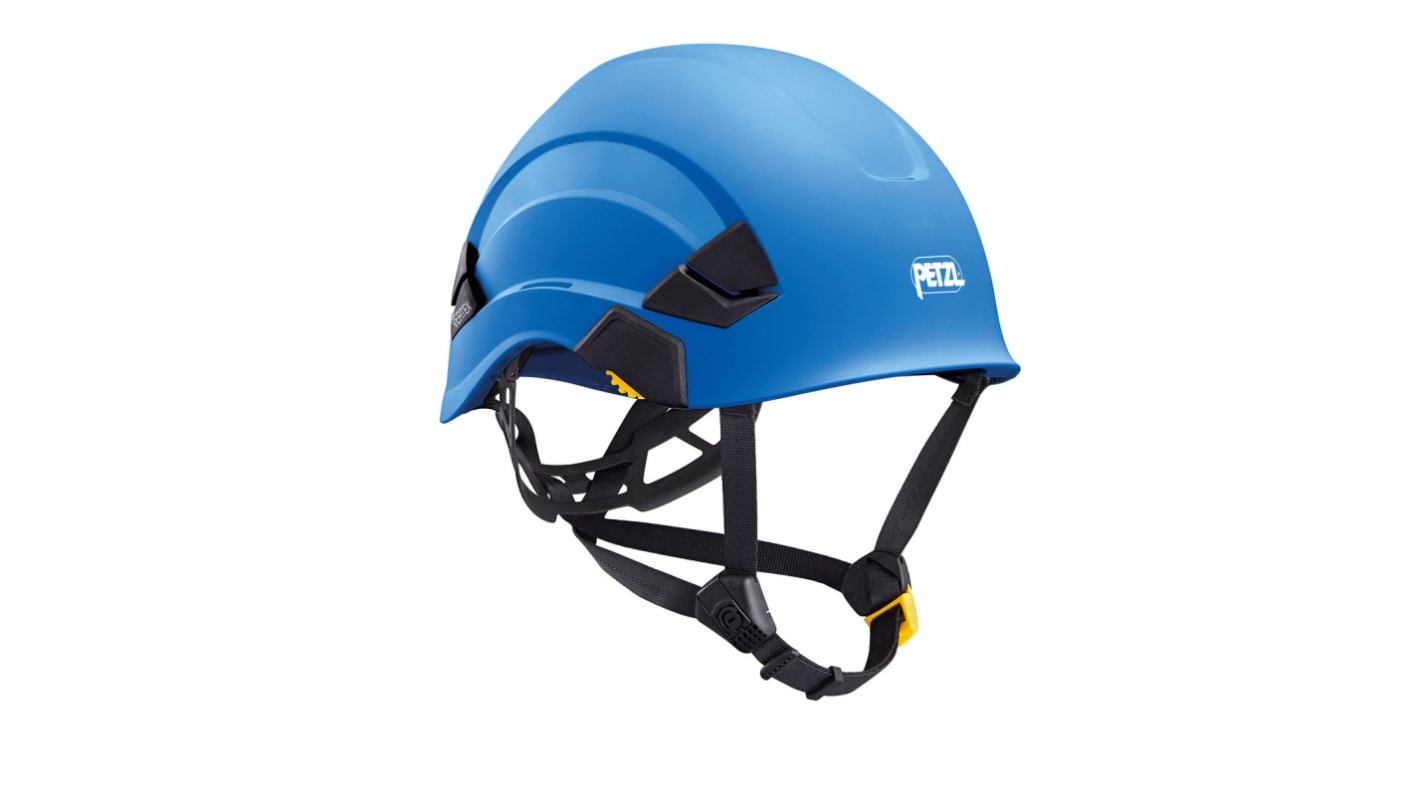 Petzl VERTEX Blue Safety Helmet with Chin Strap, Adjustable