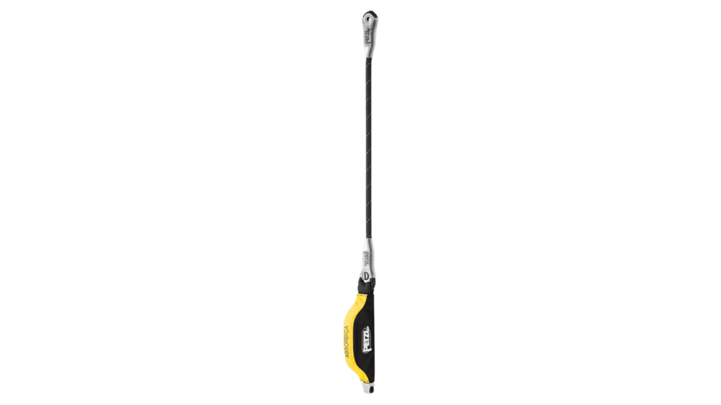 Petzl Drejelås Faldsikringsline Bremsning af fald, Låsende karabinhage/Låsende karabinhage/MGO, Enkelt 140kg