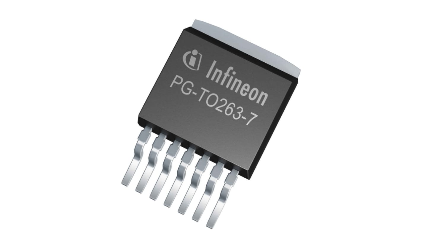 Infineon 稳压芯片, 5 V输出, 400mA最大输出, 单路输出, PG-SCT595, 7针, 贴片安装, ±2%精度