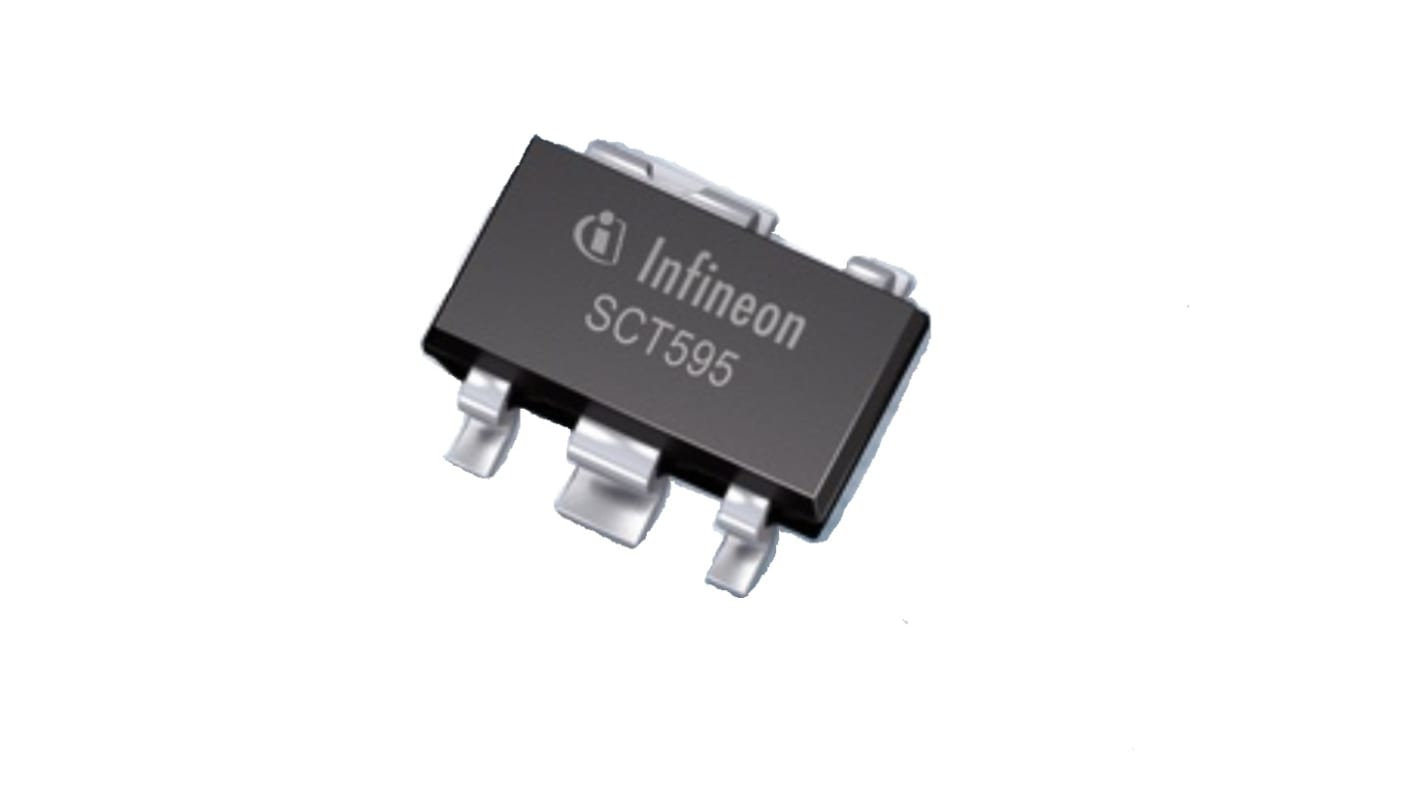 Infineon 稳压芯片, 3.3 V输出, 30mA最大输出, 单路输出, PG-SCT595, 5针, 贴片安装, ±4%精度