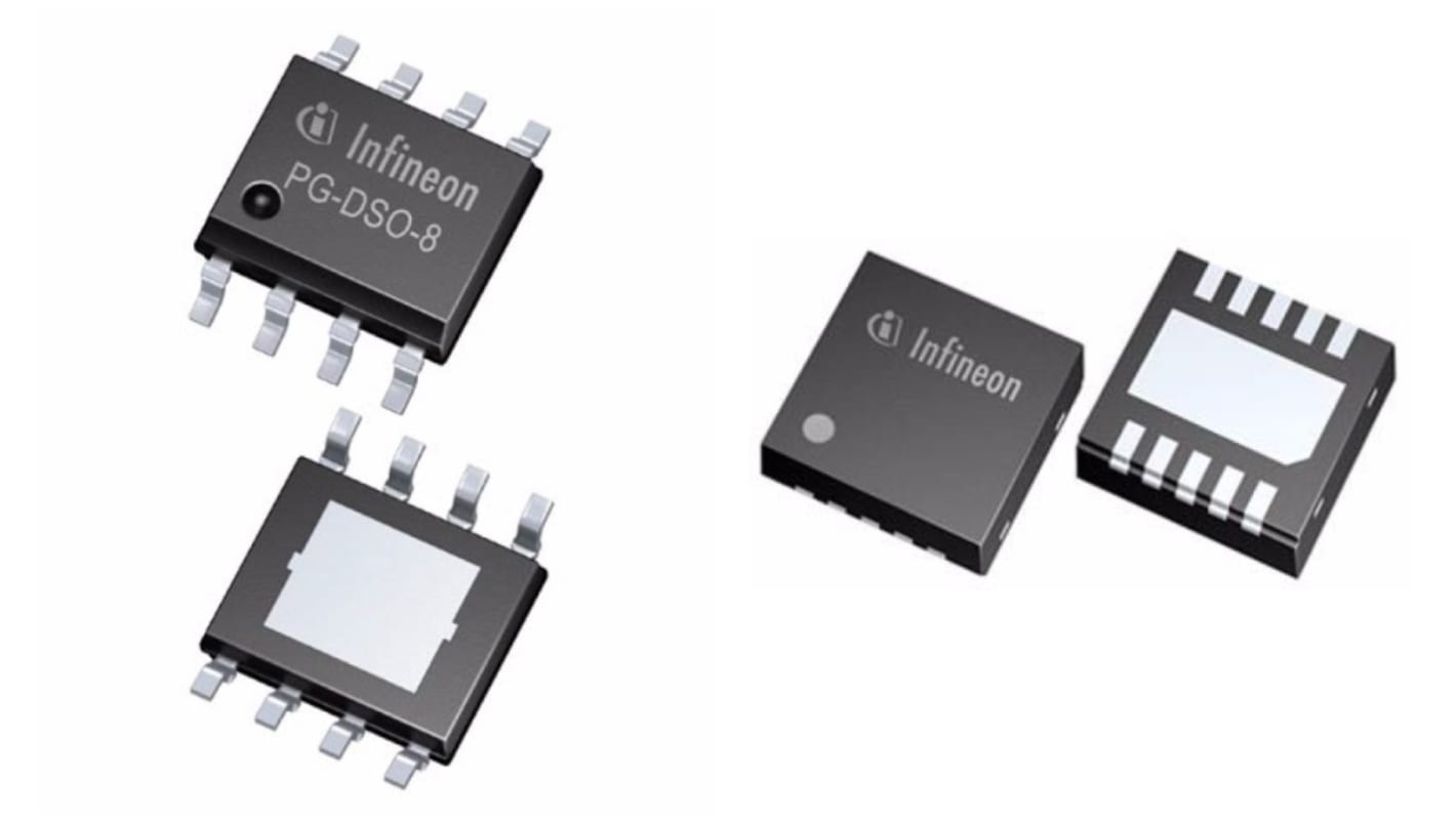 Infineon TLS115D0EJXUMA1, 1, Linear Voltage Regulator 150mA, -5 → 45 V 8-Pin, PG-DSO-8 EP
