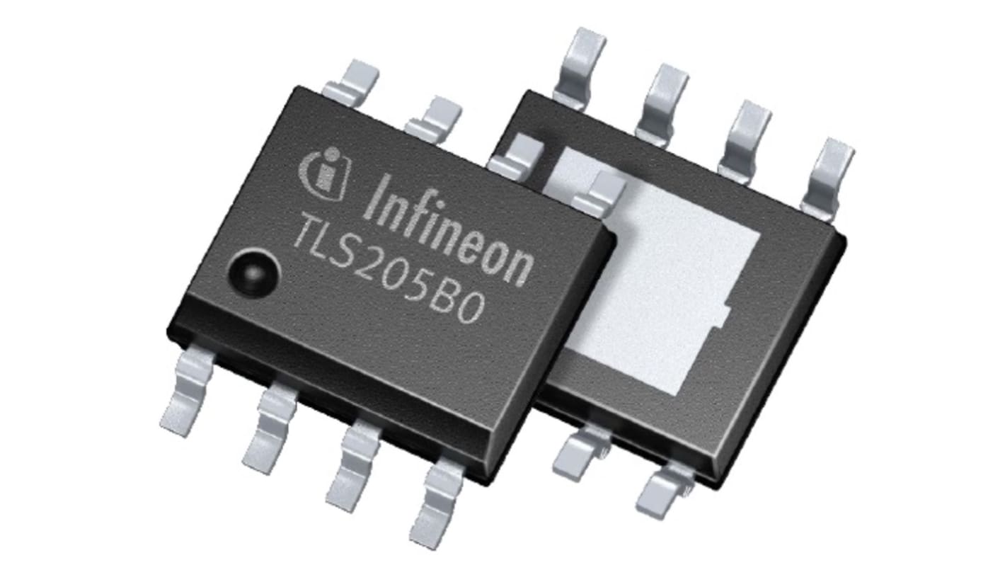 Infineon TLS203B0EJV33XUMA1, 1, Linear Voltage Regulator 300mA, 3.3 V 8-Pin, PG-DSO-8-EP